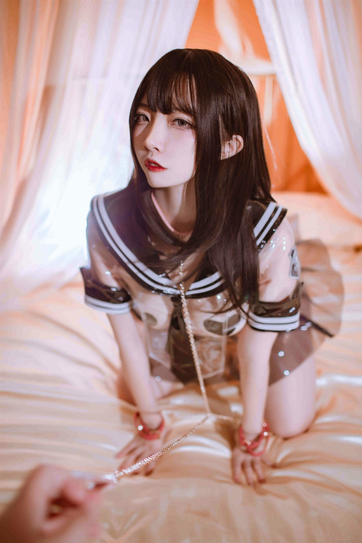 Cosplay 二佐Nisa 透明JK