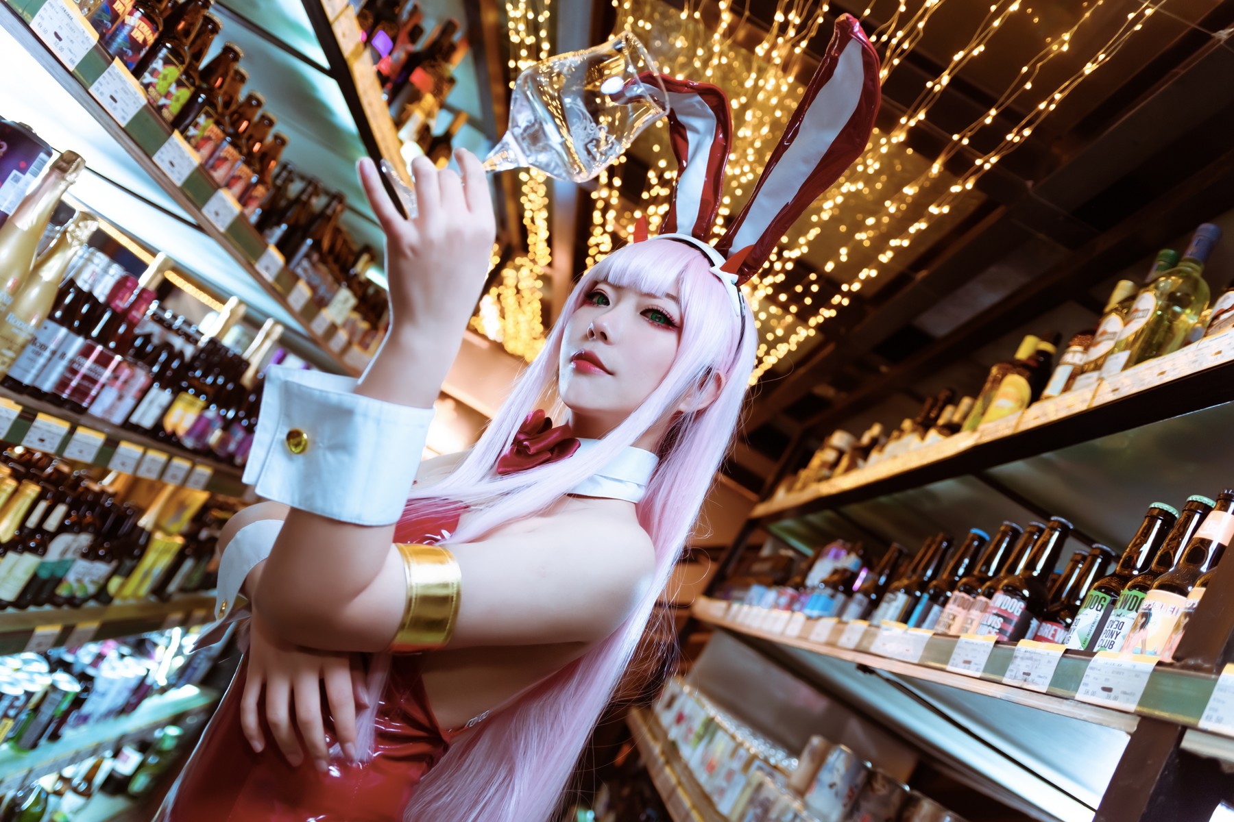 机智的哔啵 Cosplay Zero Two Bunnygirl
