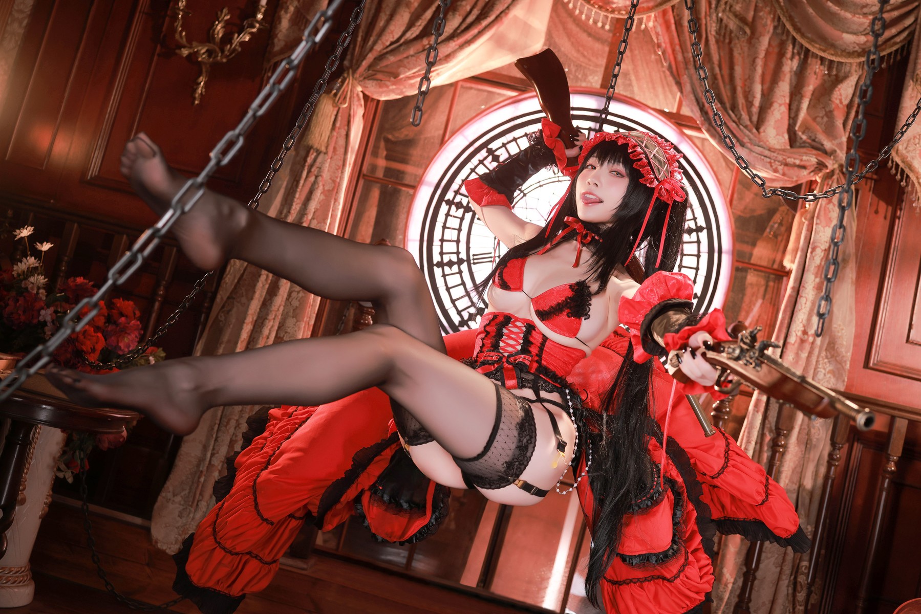 水淼aqua Cosplay 时崎狂三