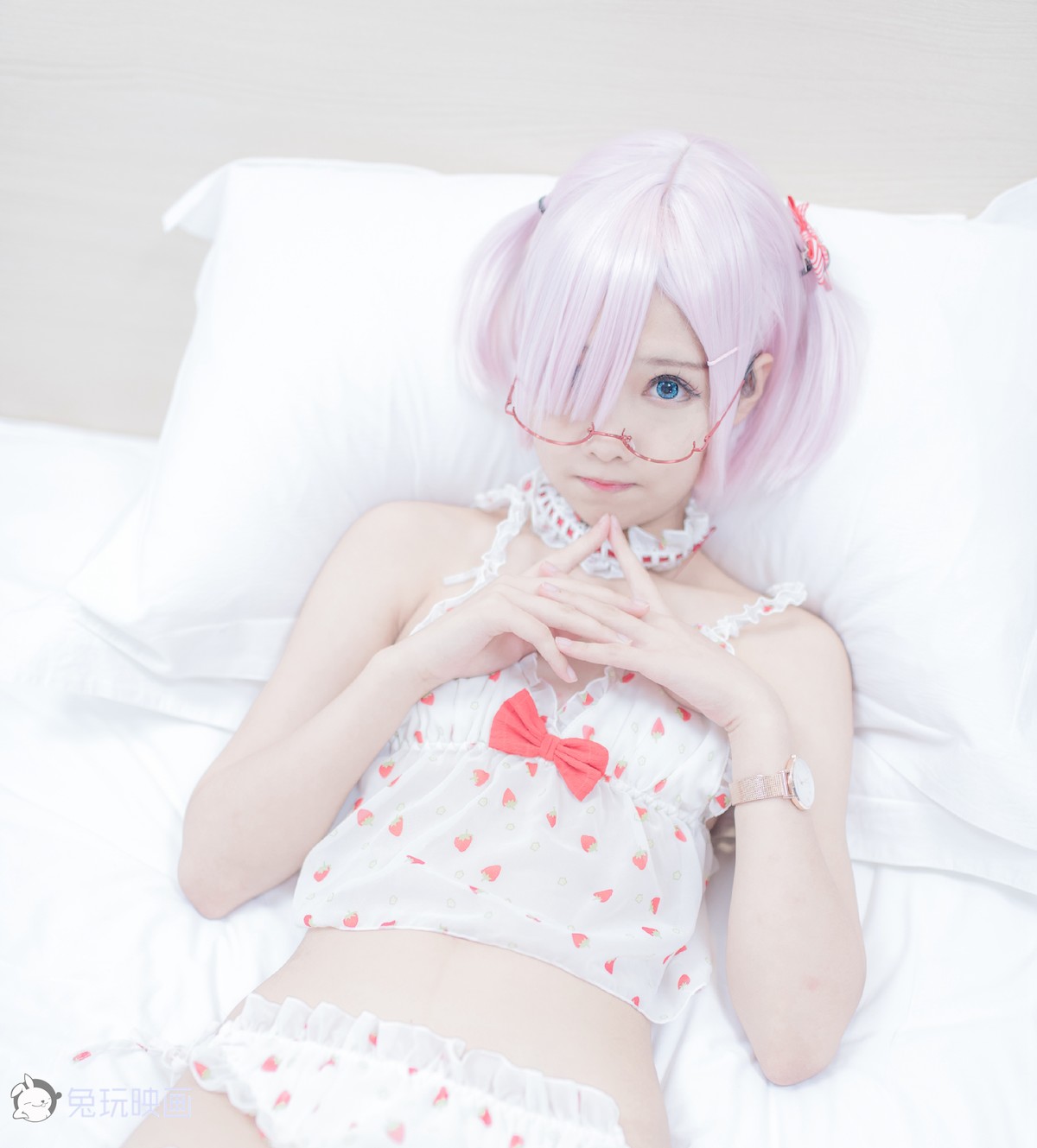 Cosplay 兔玩映画 草莓裙
