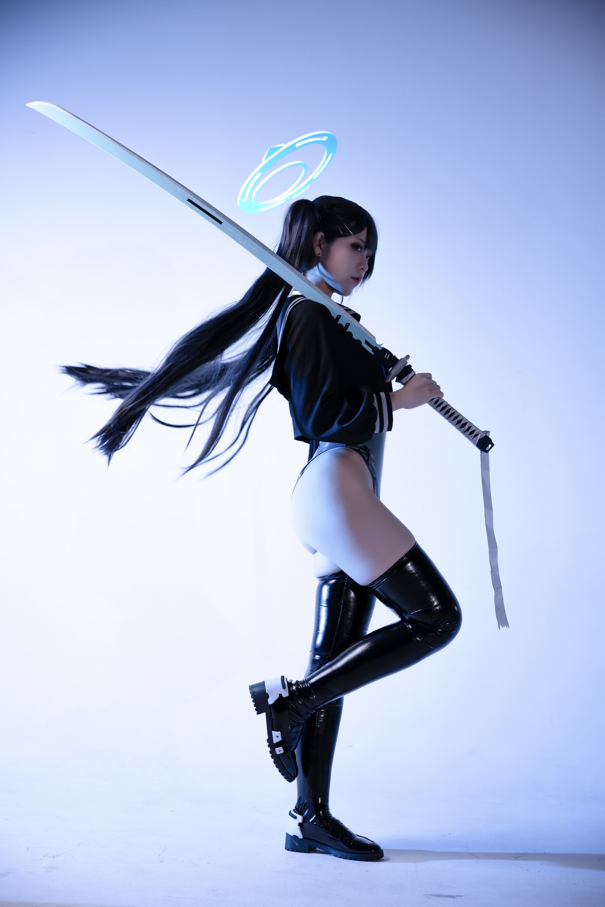Cosplay G44不会受伤 碧蓝档案 猫塚响