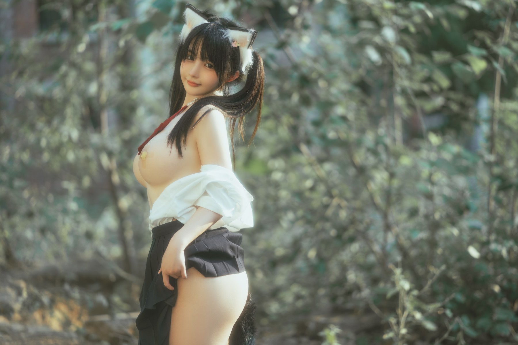 桜井宁宁 Cosplay 废墟jk