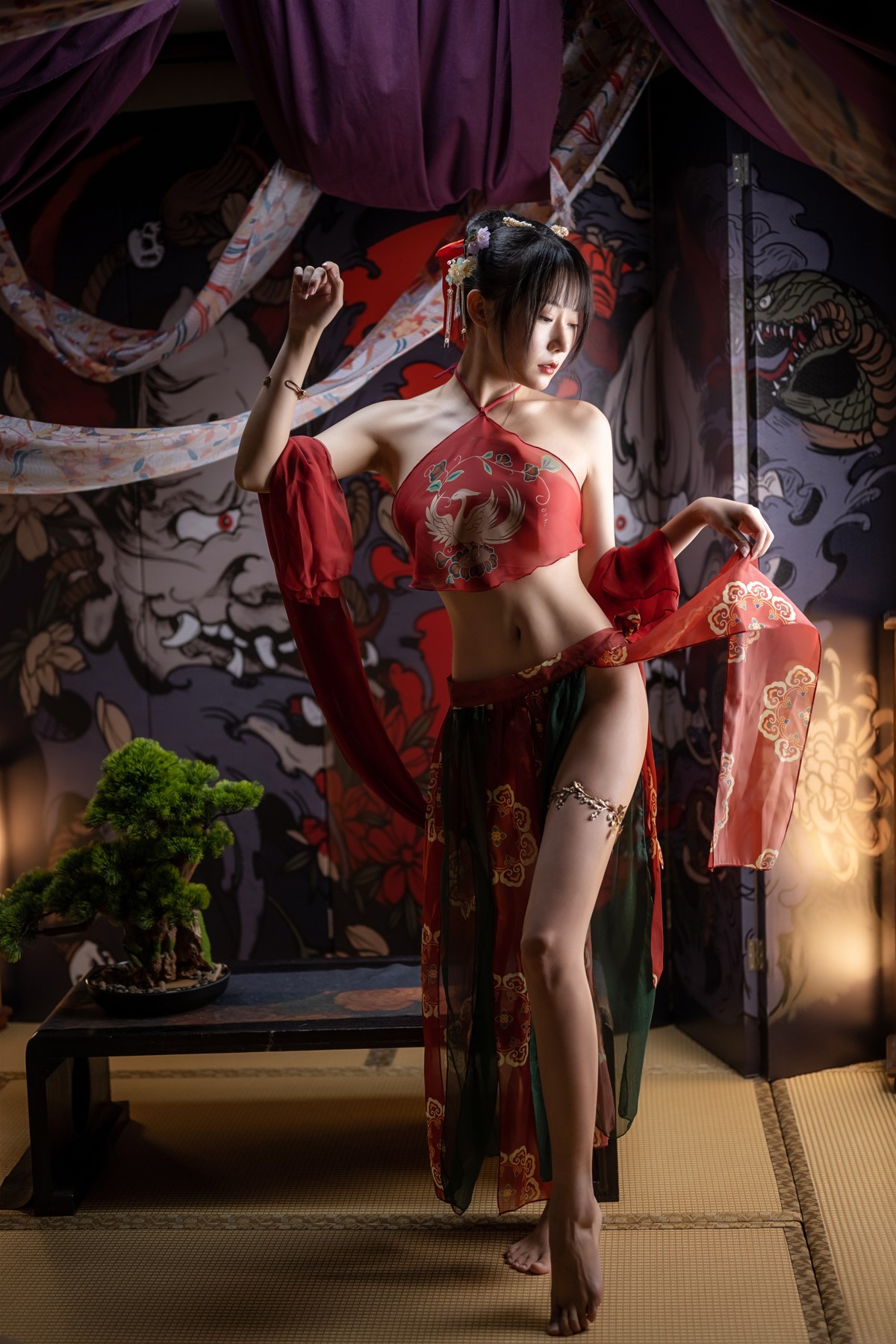 Cosplay 香草喵露露 春节贺图