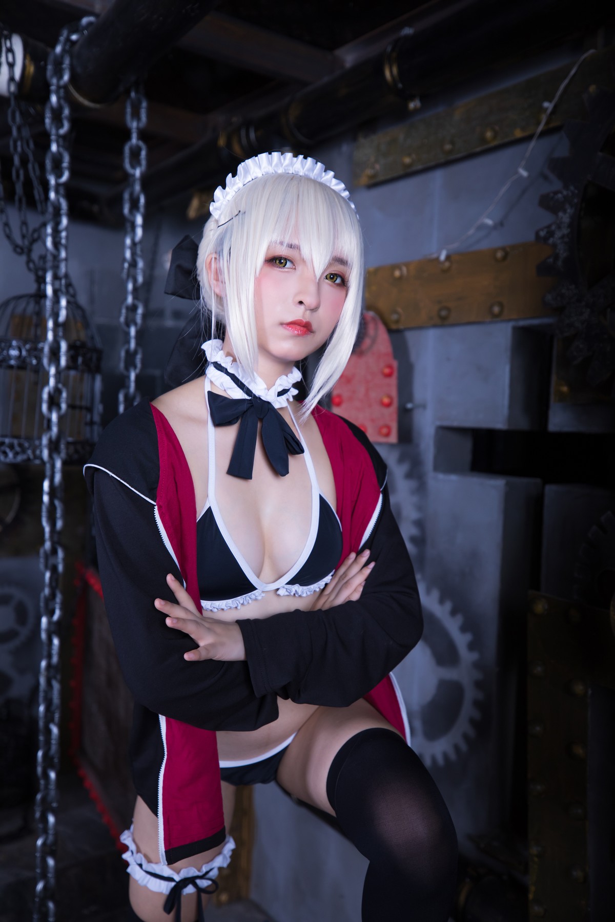 Cosplay 神楽坂真冬 绝对服从