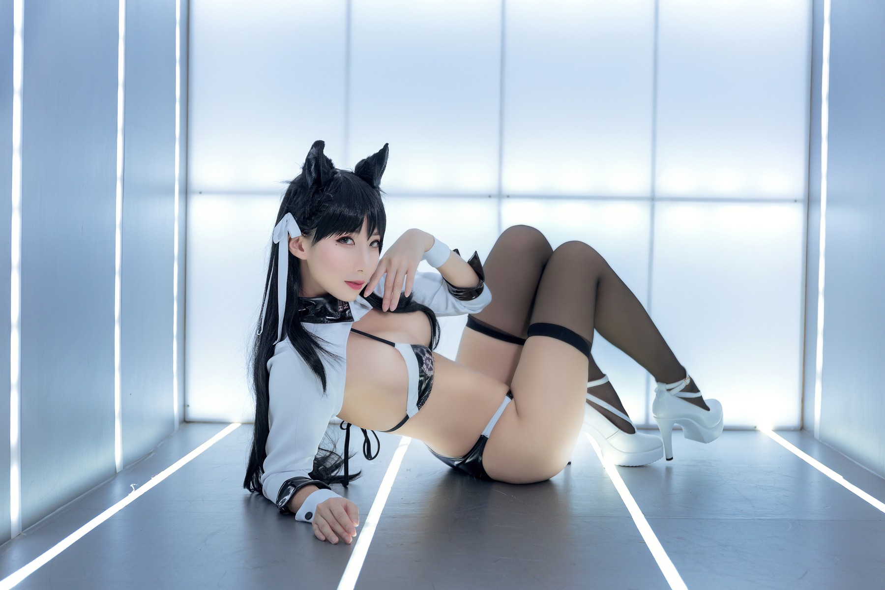 索索 Cosplay 愛宕 Atago Racing Queen Ver.