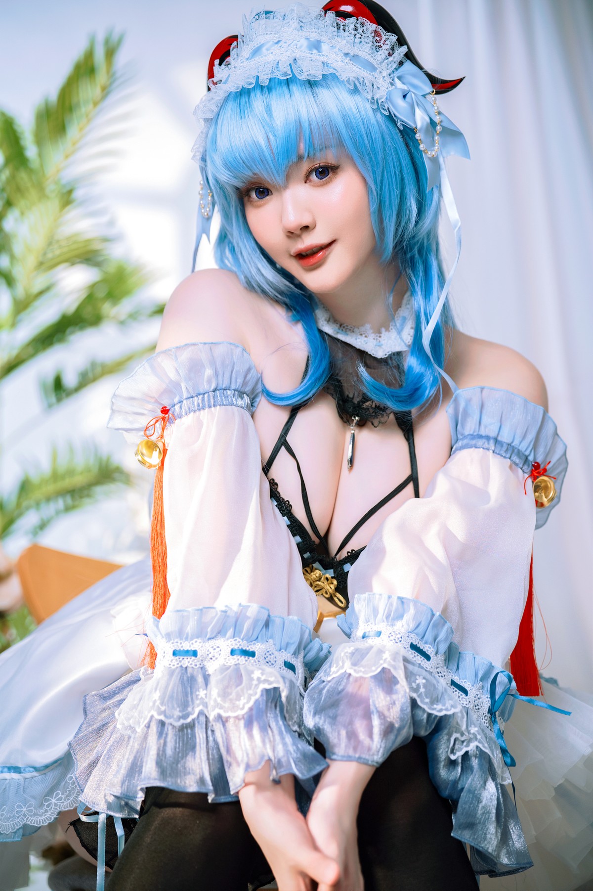 Cosplay Ying Tze 甘雨 Ganyu Maid