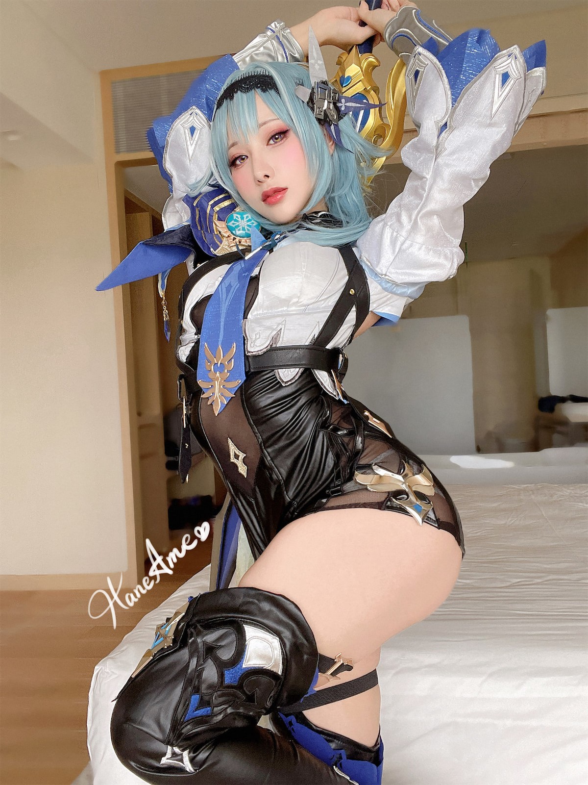 雨波HaneAme Cosplay Eula Lawrence Genshin Impact