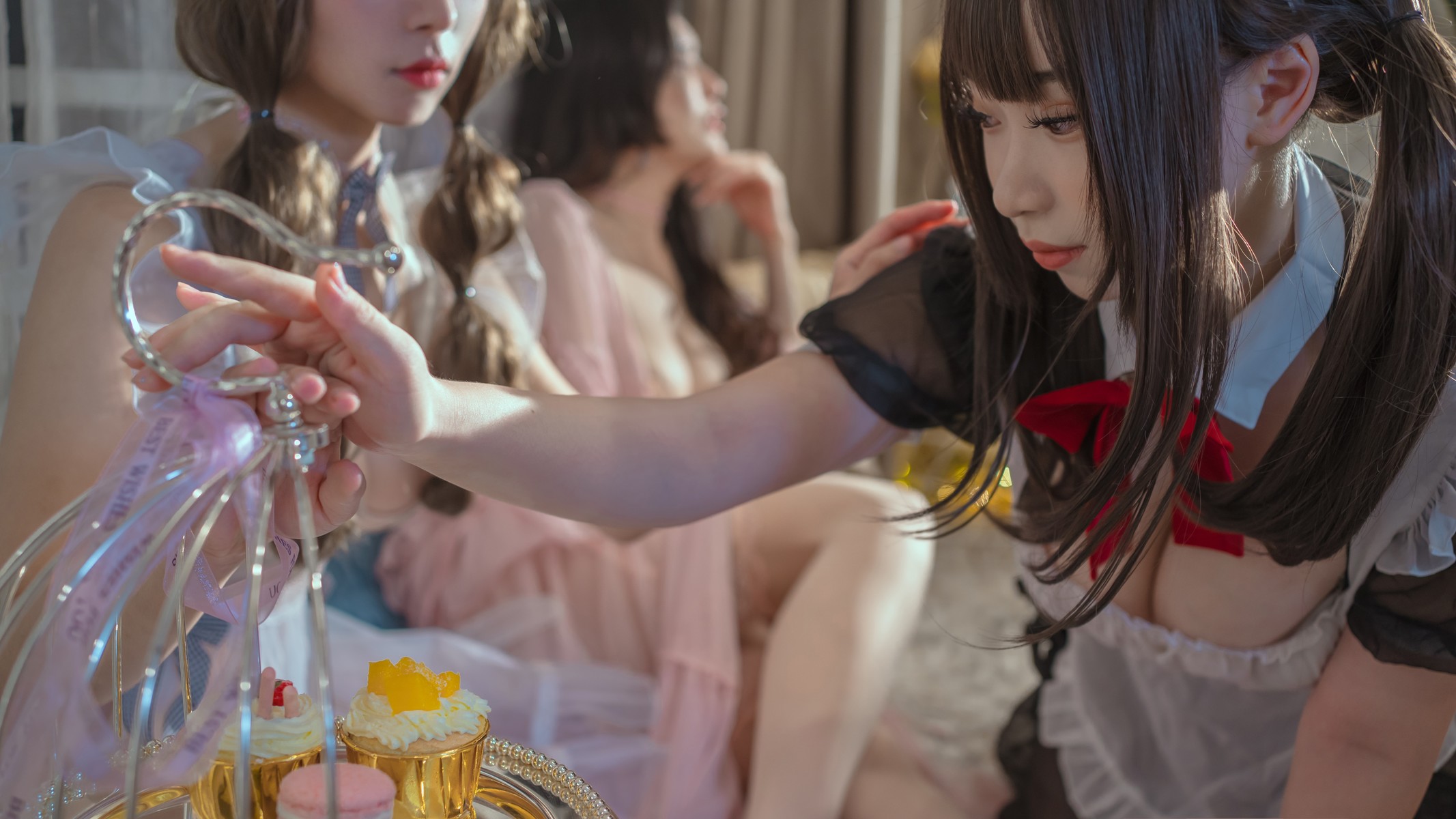 秋和柯基 夏小秋秋秋 Cosplay 下午茶时光