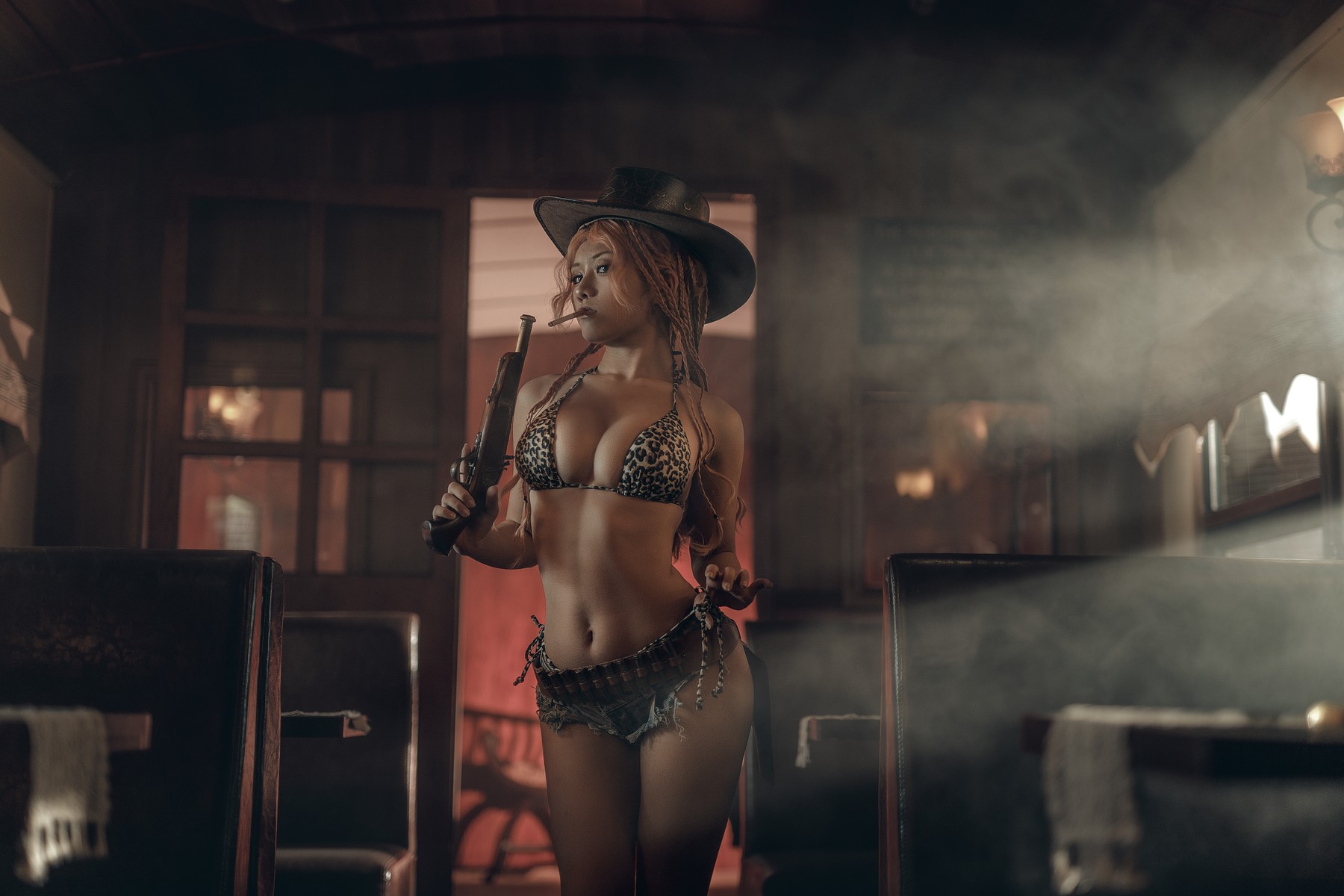 Cosplay 一笑芳香沁 牛仔