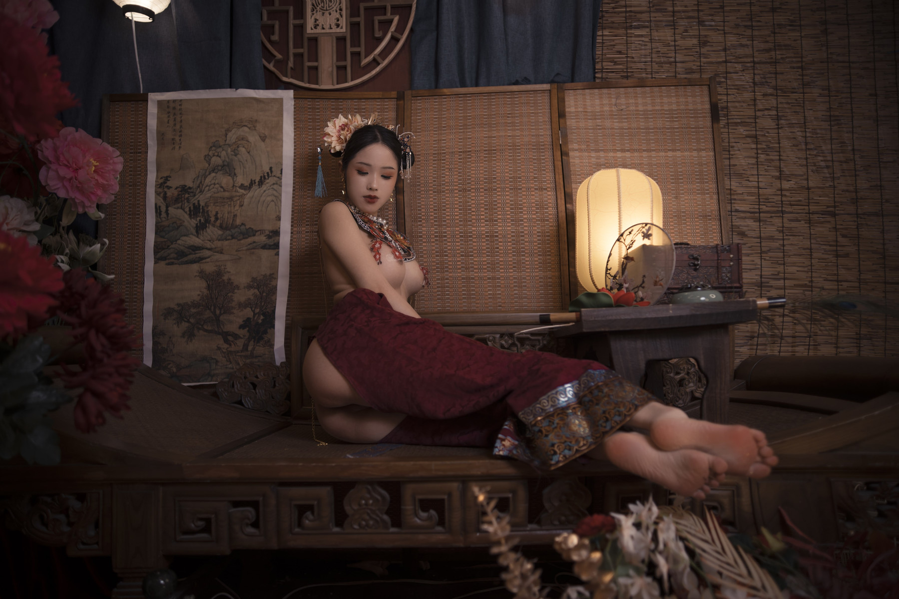 Cosplay 钛合金大粑粑 满清服饰