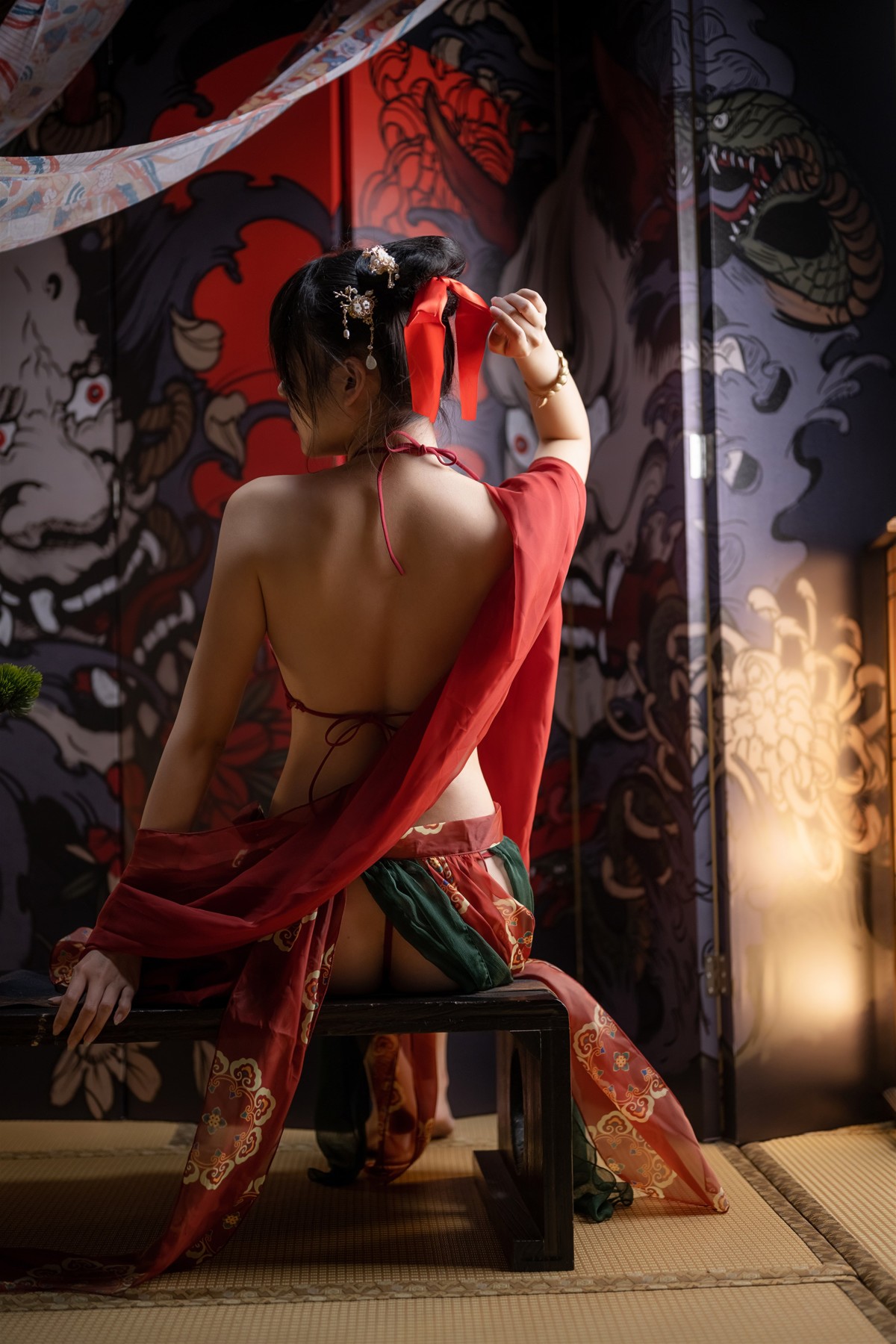 Cosplay 香草喵露露 春节贺图