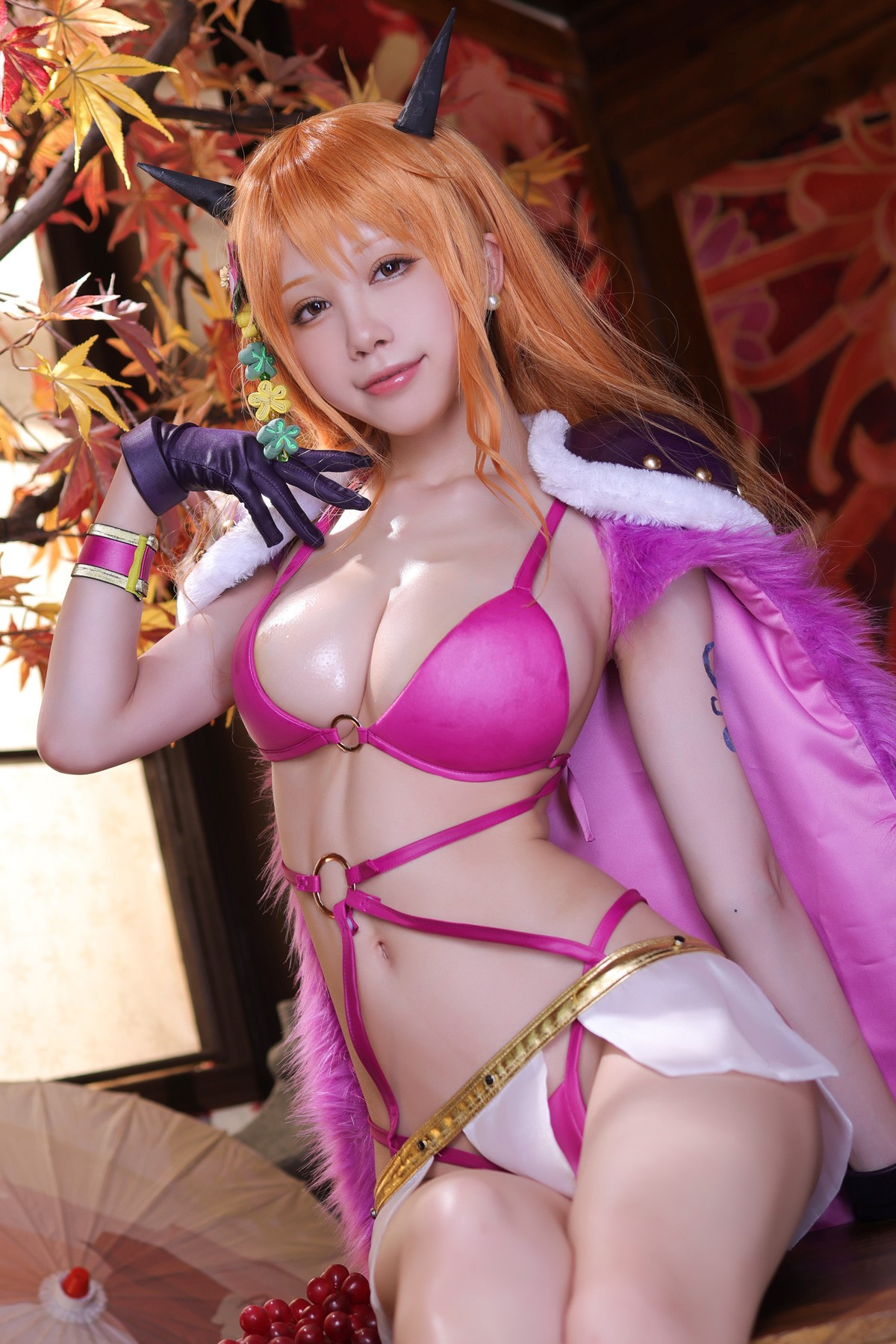 水淼aqua Cosplay 海贼王 娜美