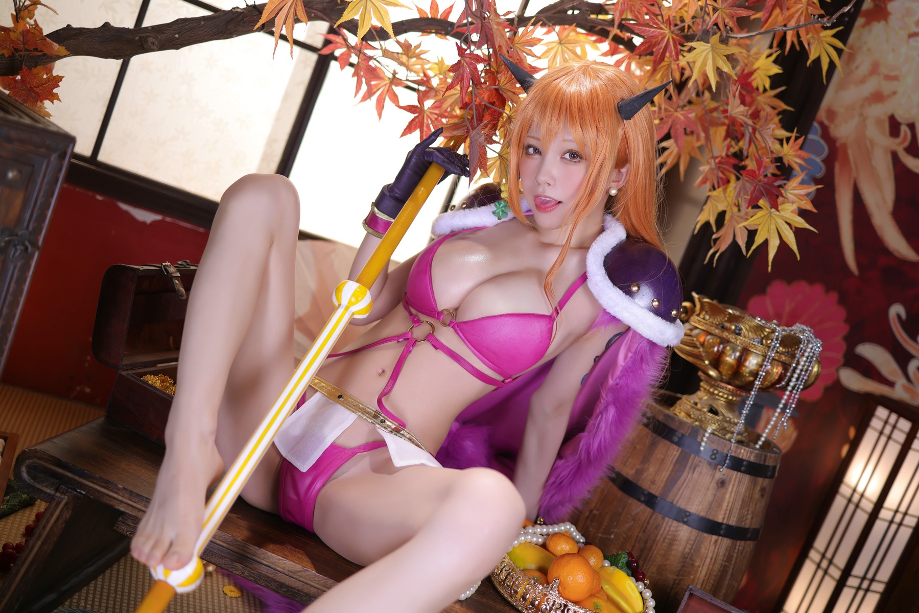水淼aqua Cosplay 海贼王 娜美