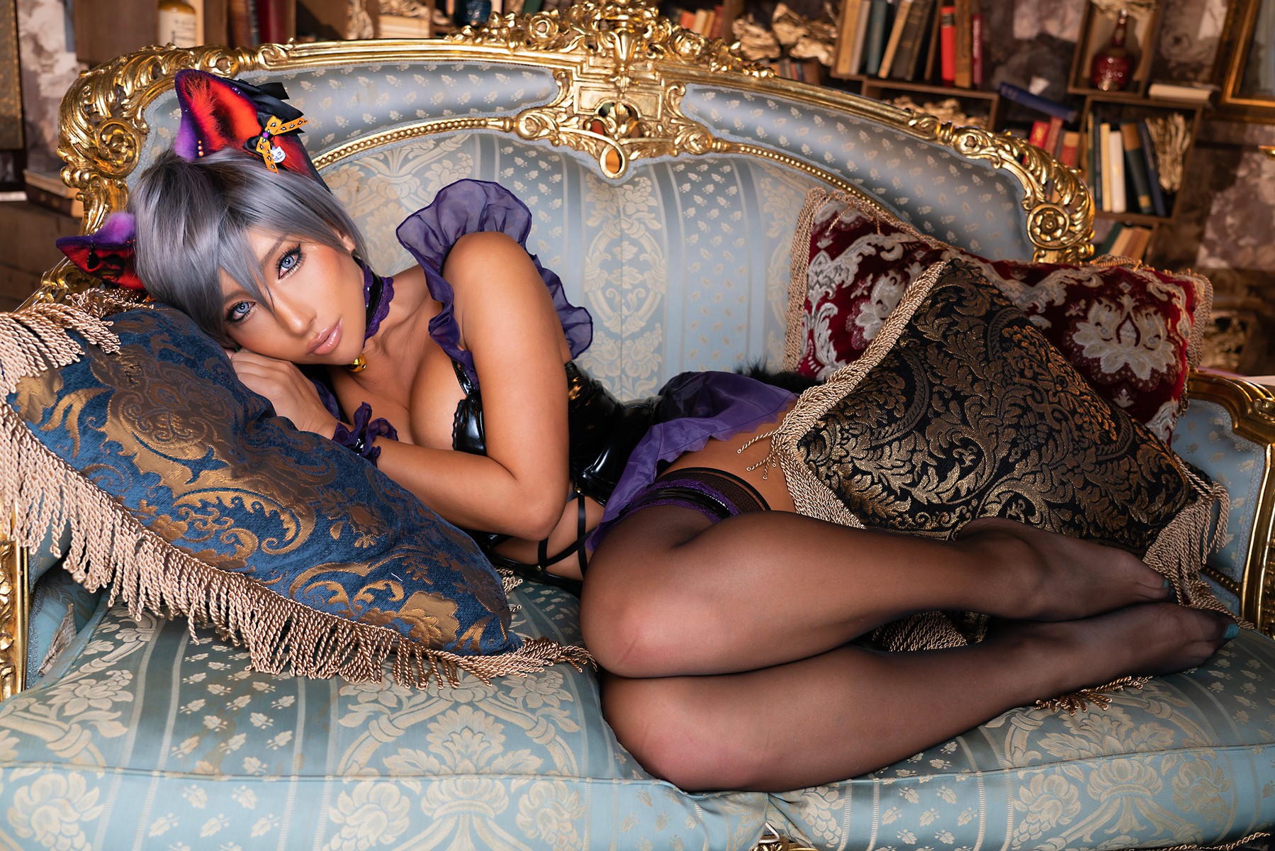 Cosplay Nonsummerjack ハロウィンキャットだにゃにゃにゃん