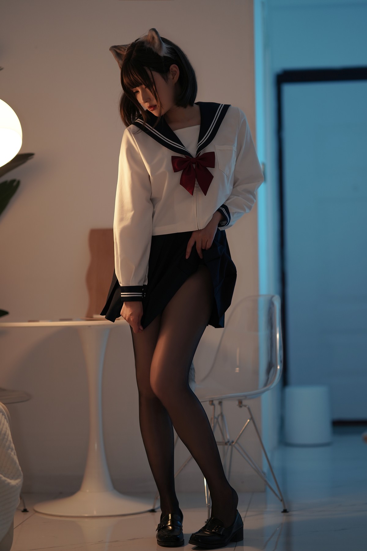Cosplay Natsuko夏夏子 大尾巴猫