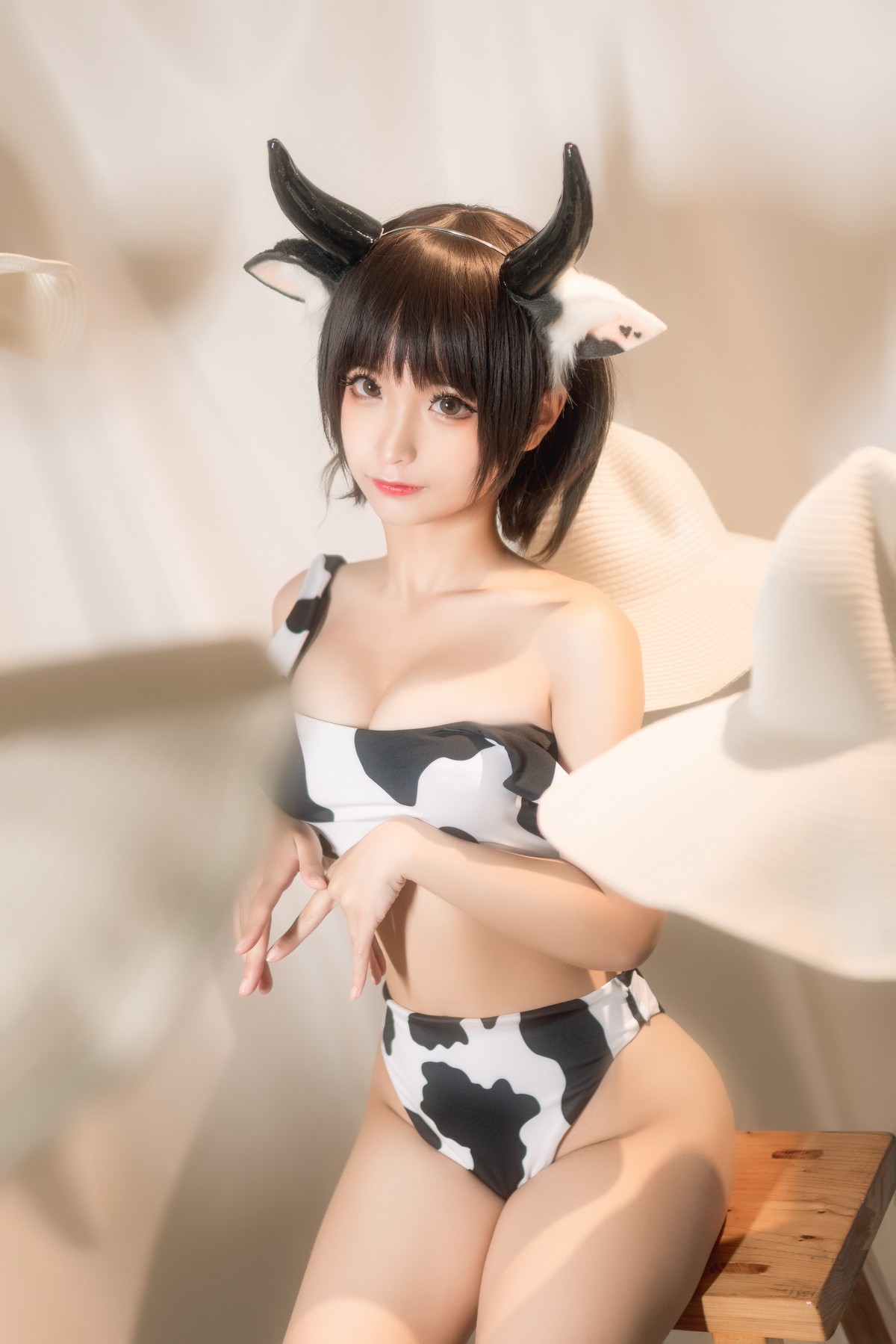 Cosplay 蠢沫沫 Chunmomo 花花牛