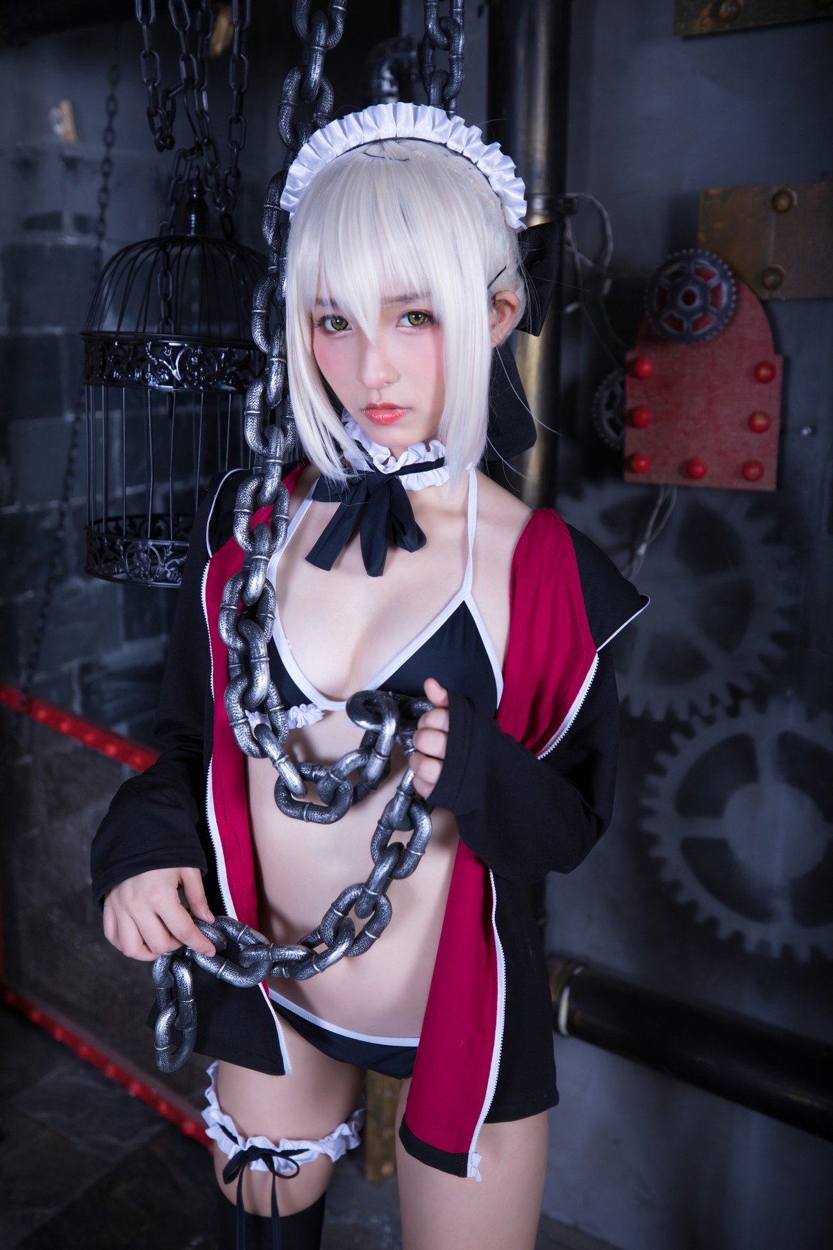 Cosplay 神楽坂真冬 绝对服从