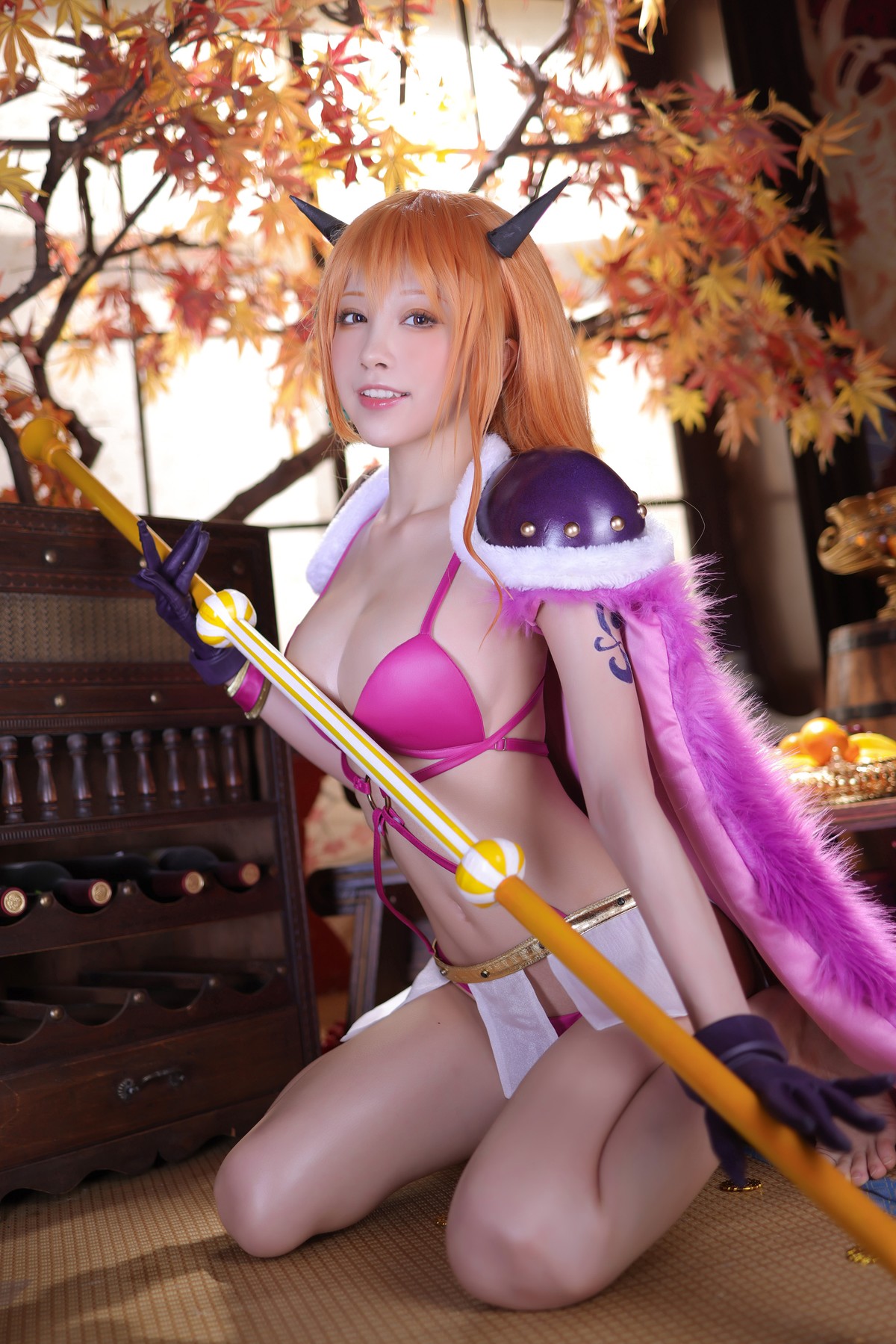 水淼aqua Cosplay 海贼王 娜美