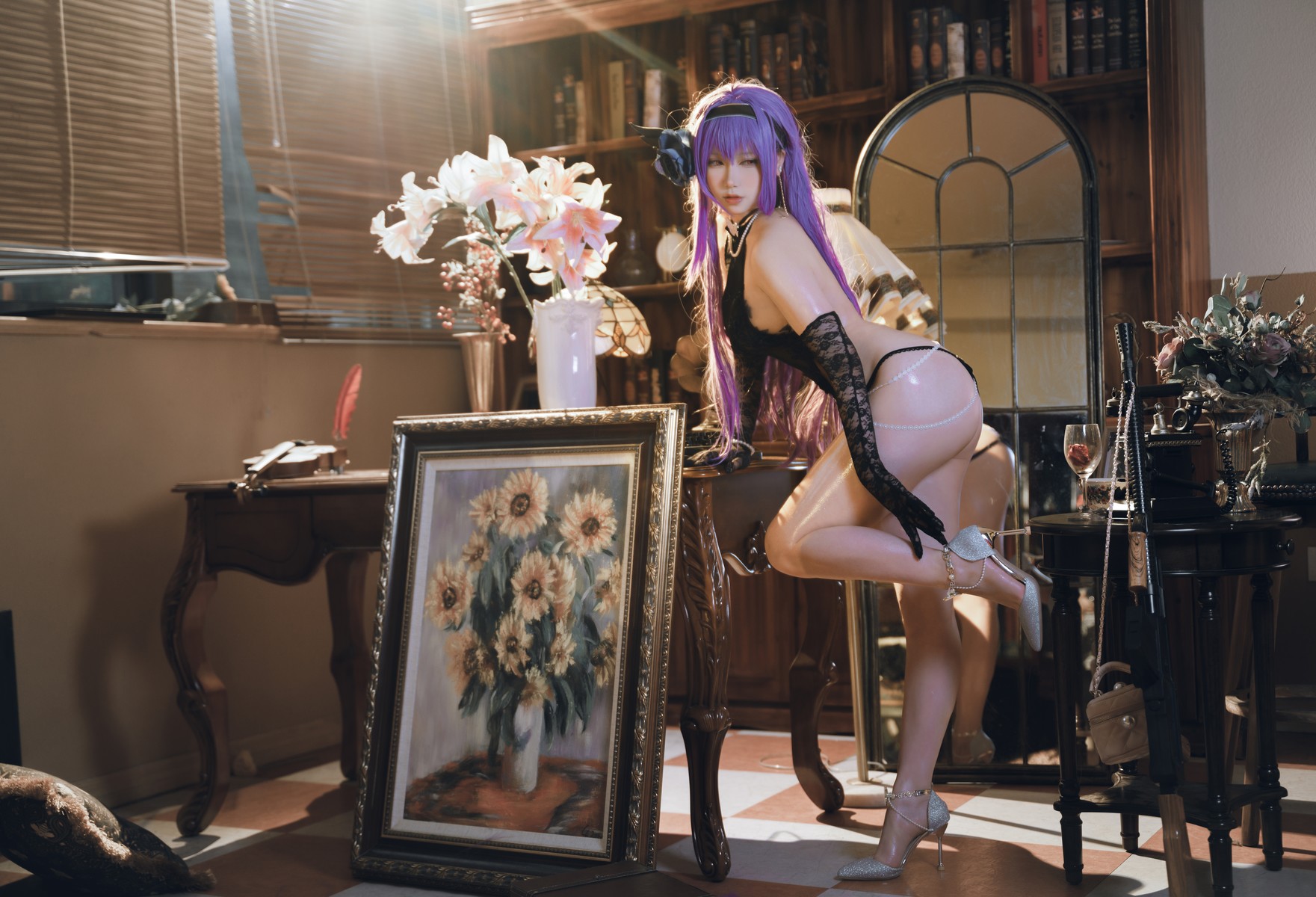 Cosplay 一北亦北 ZB-26 暗蔷摇曳