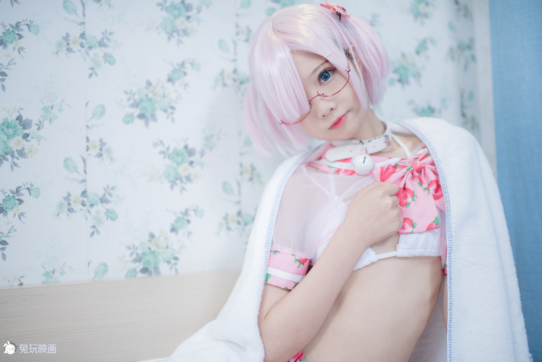 Cosplay 兔玩映画 草莓裙