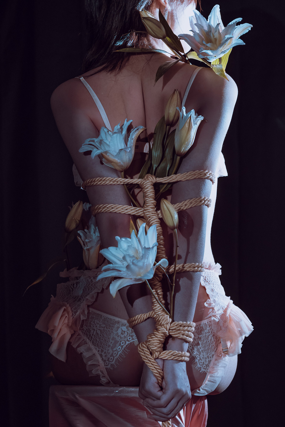 云溪溪 Cosplay 花与绳 Flower and Rope