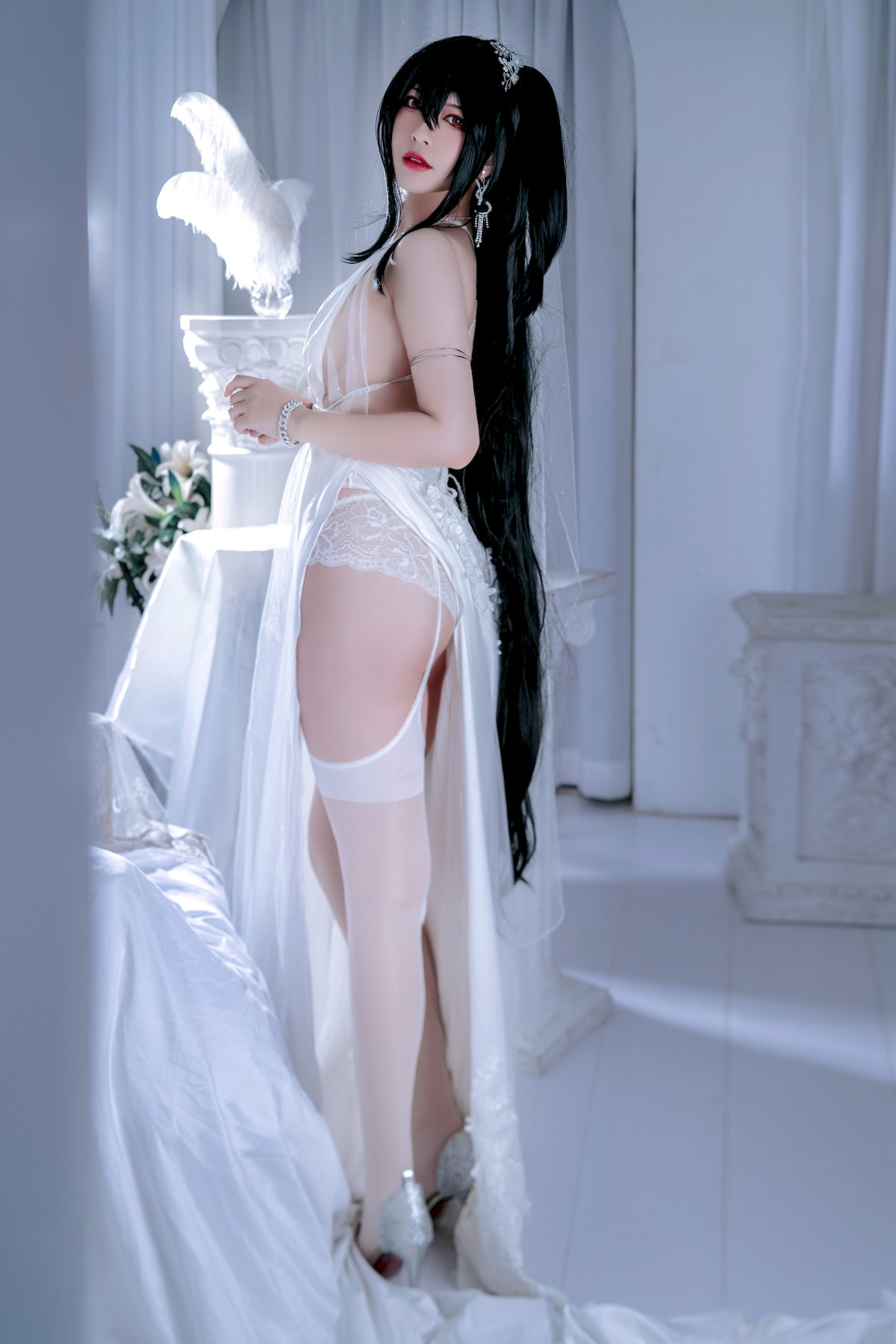 Cosplay 半半子 大凤礼服 Taihou