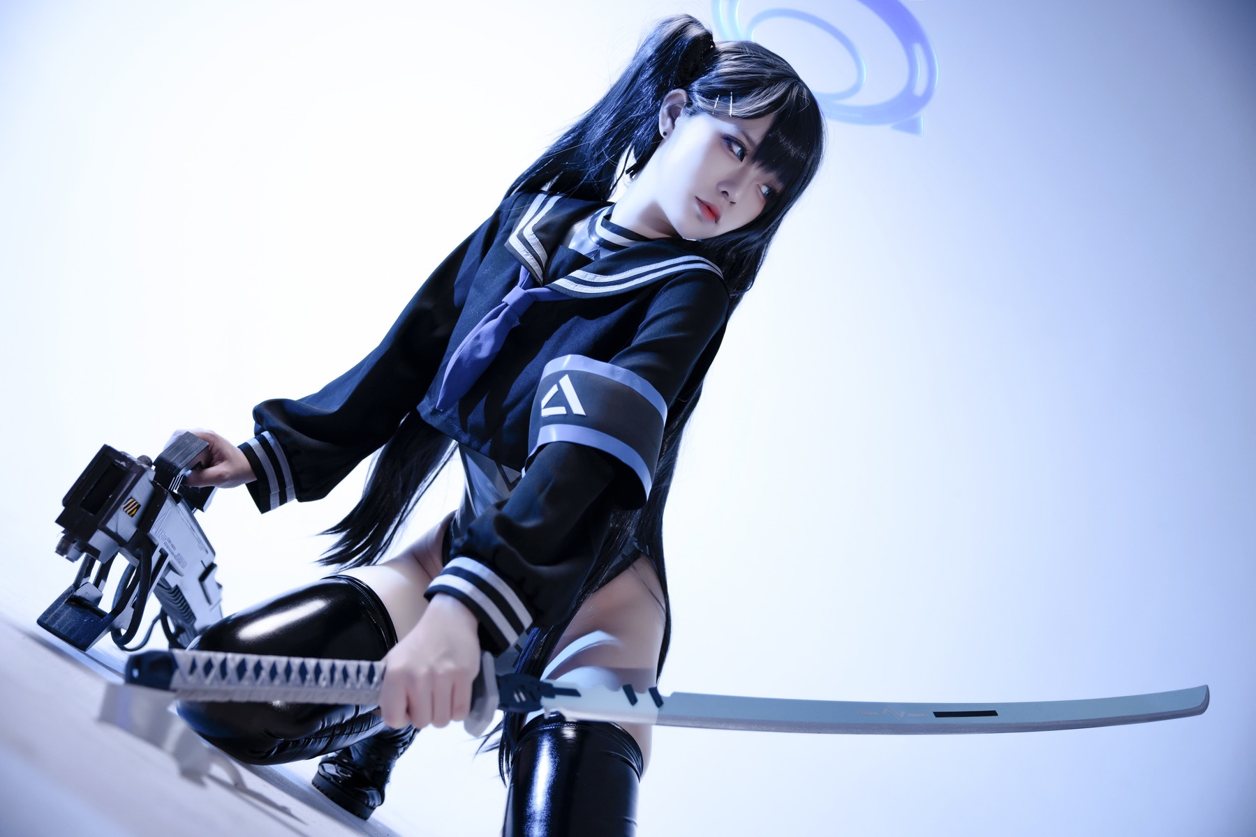 Cosplay G44不会受伤 碧蓝档案 猫塚响