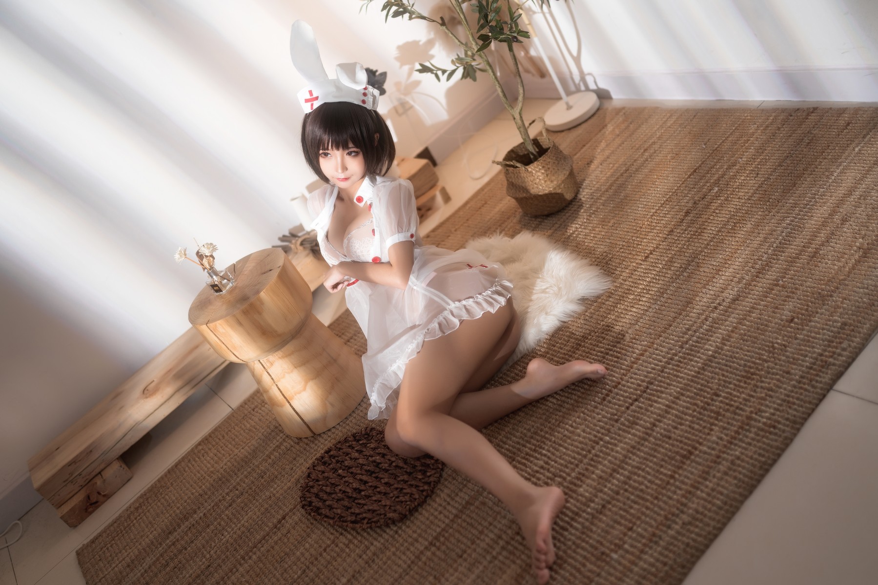 Cosplay 蠢沫沫 Chunmomo 透明护士