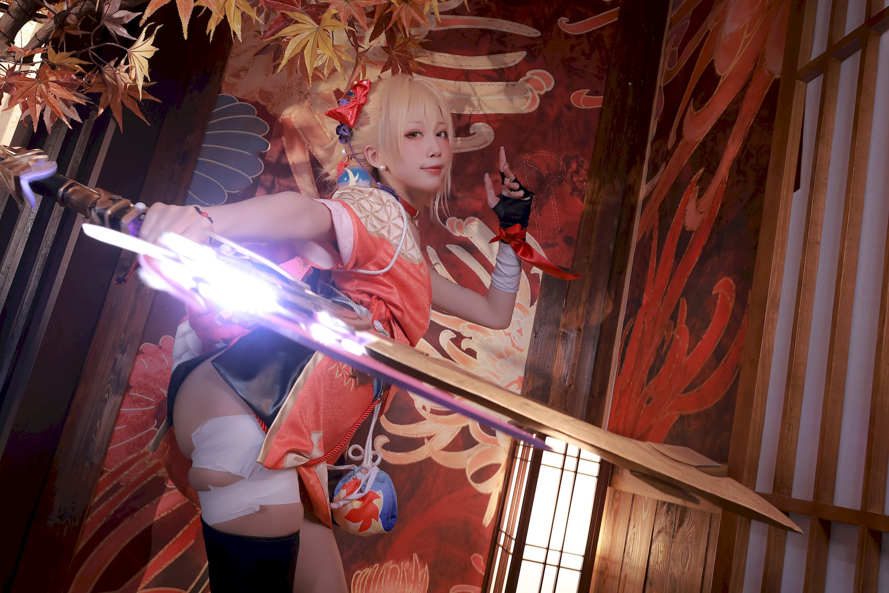 水淼aqua Cosplay 宵宫 Vol.01