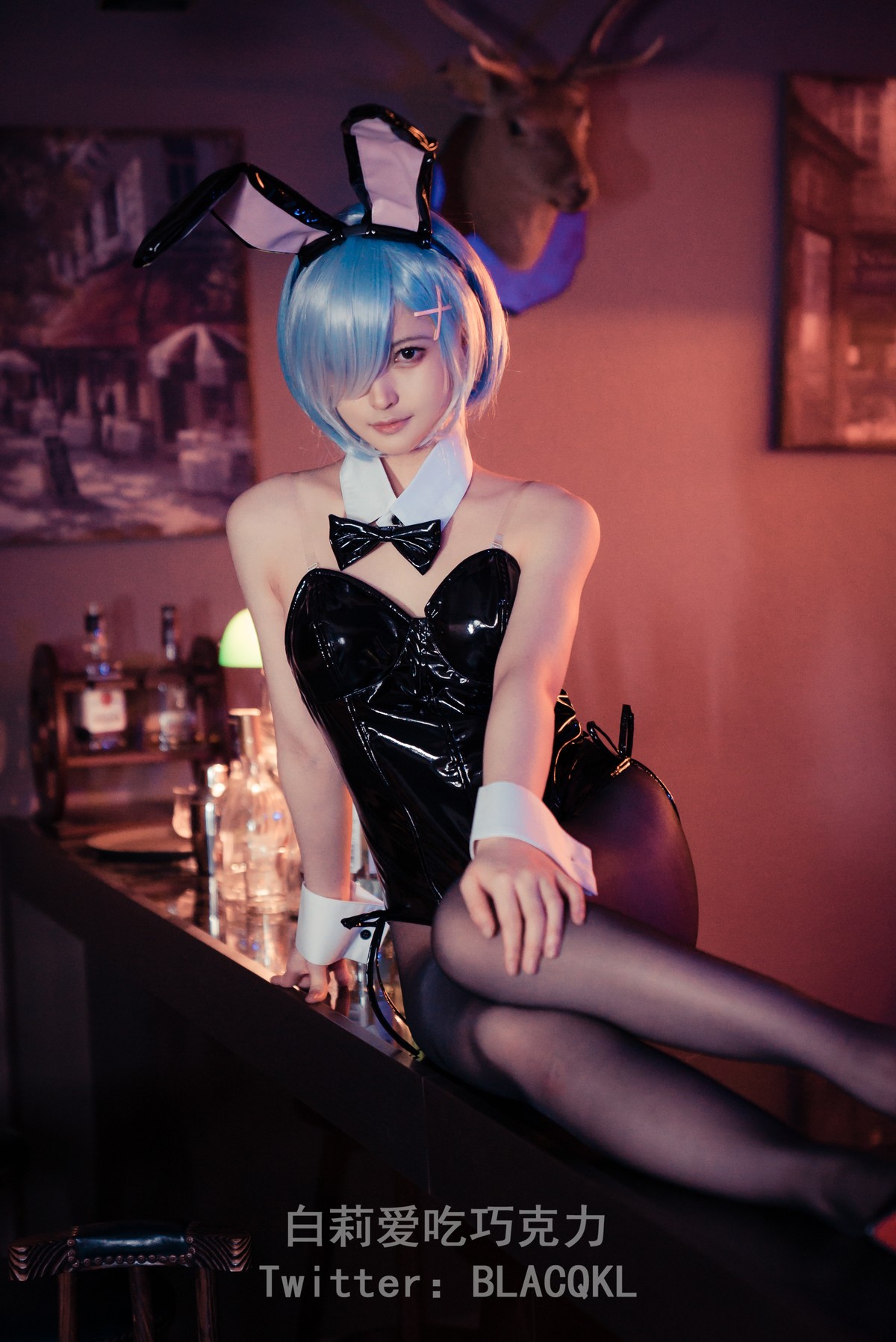 白莉愛吃巧克力 蕾姆兔女郎