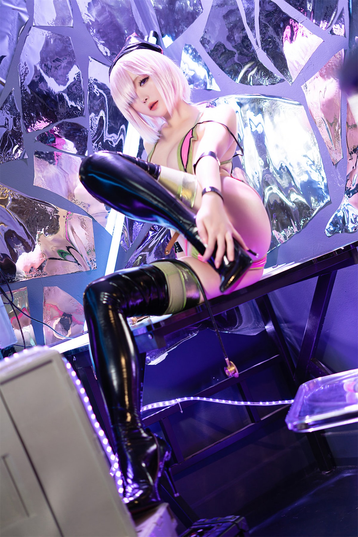 星之迟迟 Cosplay 玛修同人护士 Vol.02