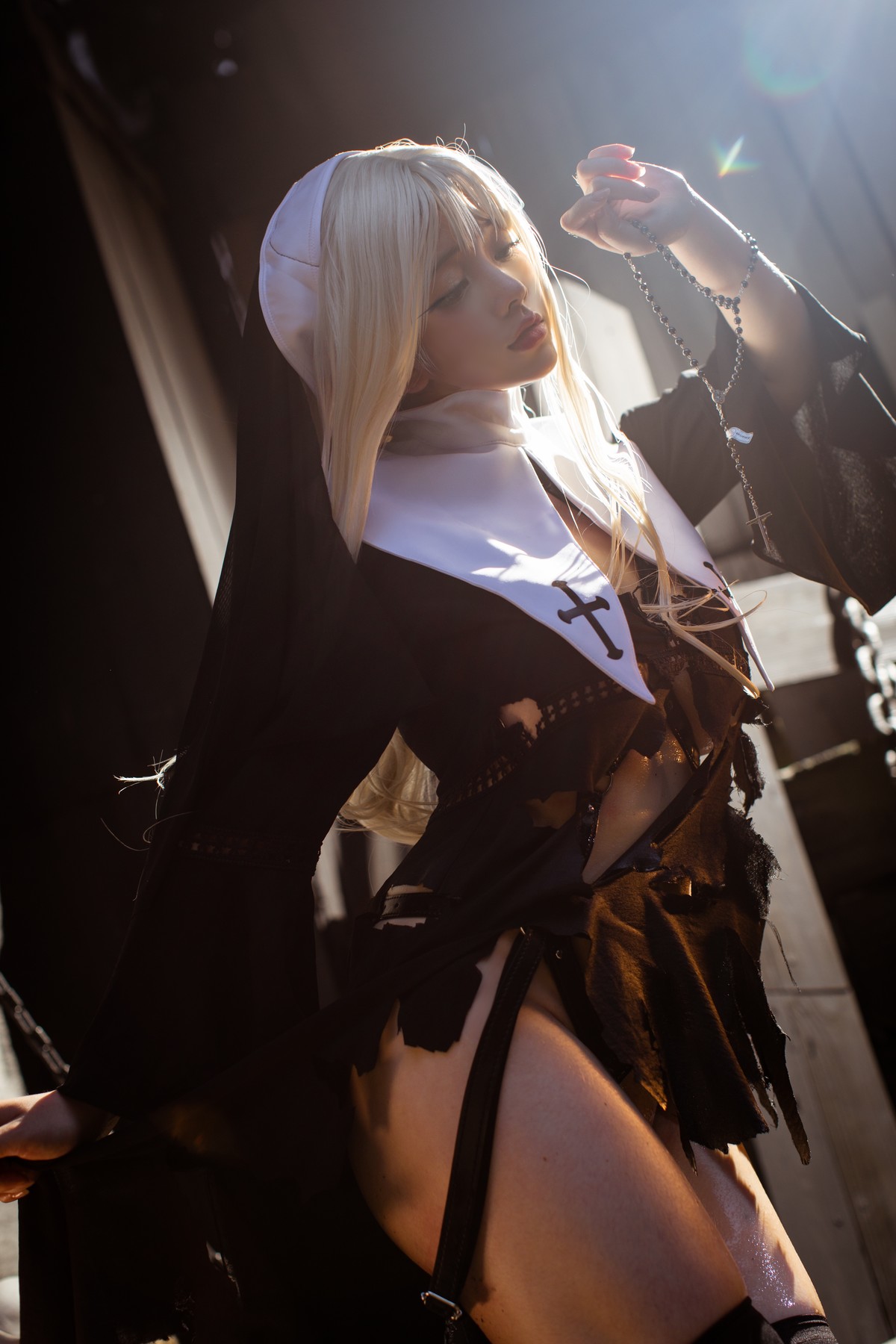 NinJA阿寨寨 Cosplay 赎罪修女