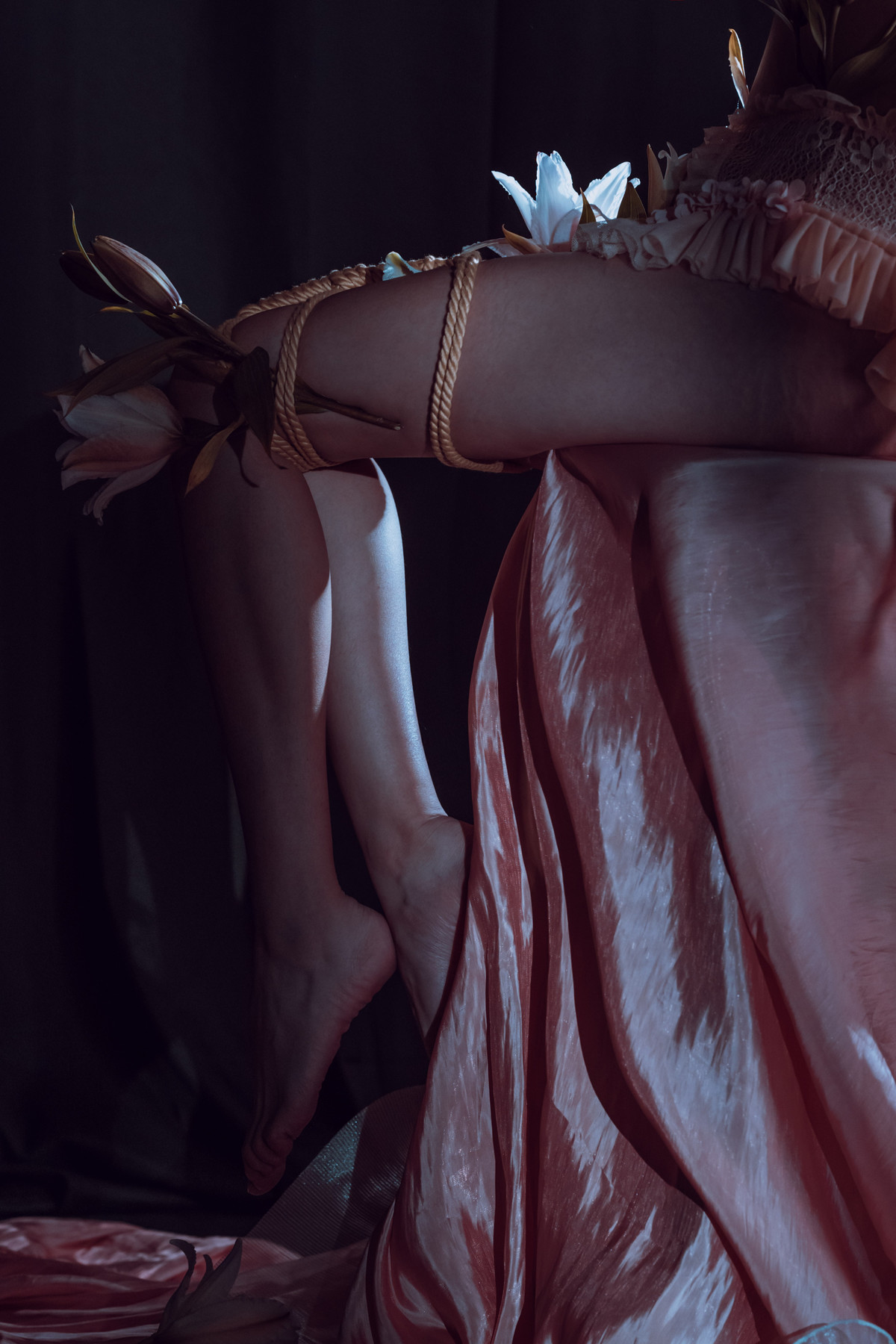 云溪溪 Cosplay 花与绳 Flower and Rope