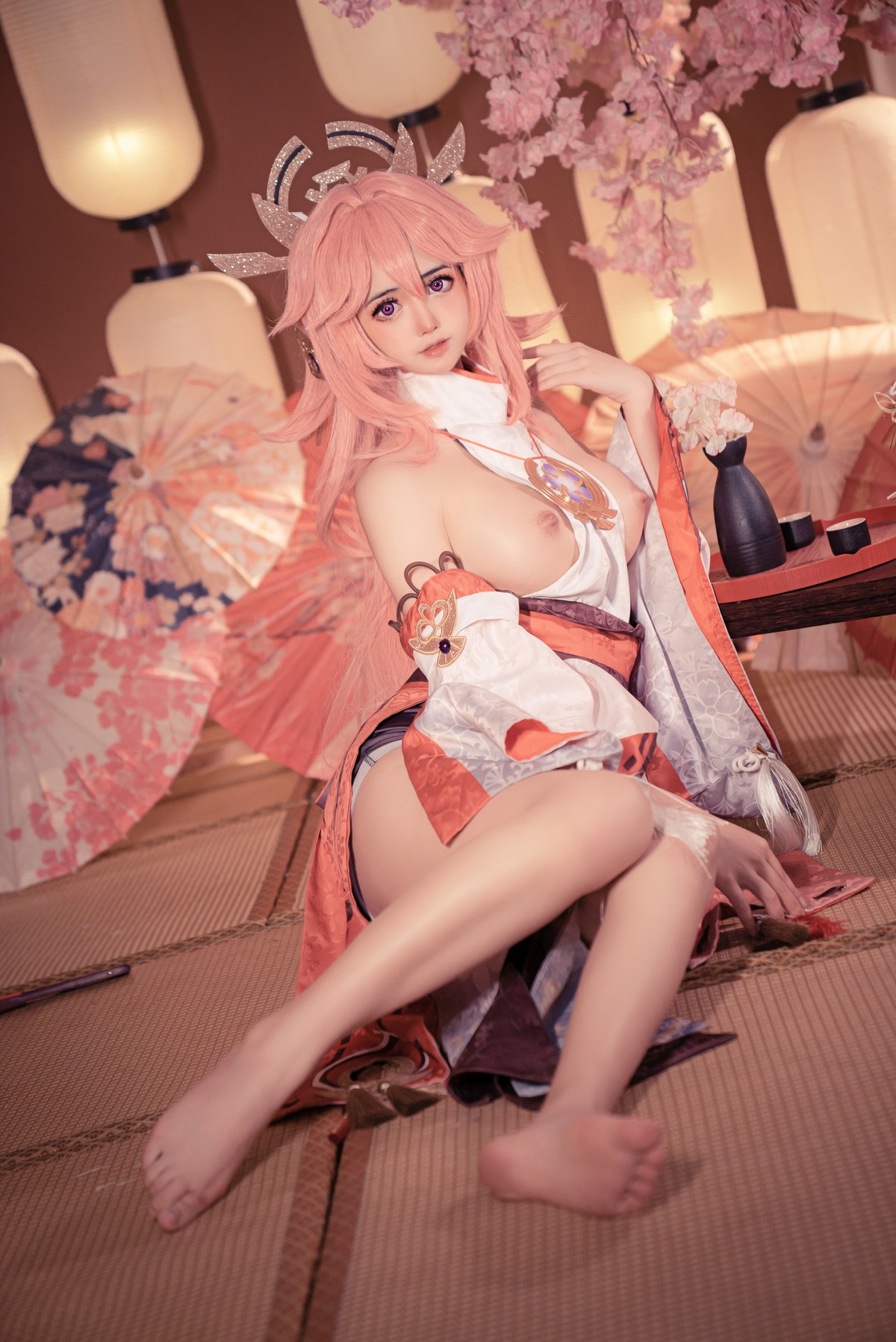 小礼好困 @SleeppyLee1 Cosplay 八重神子