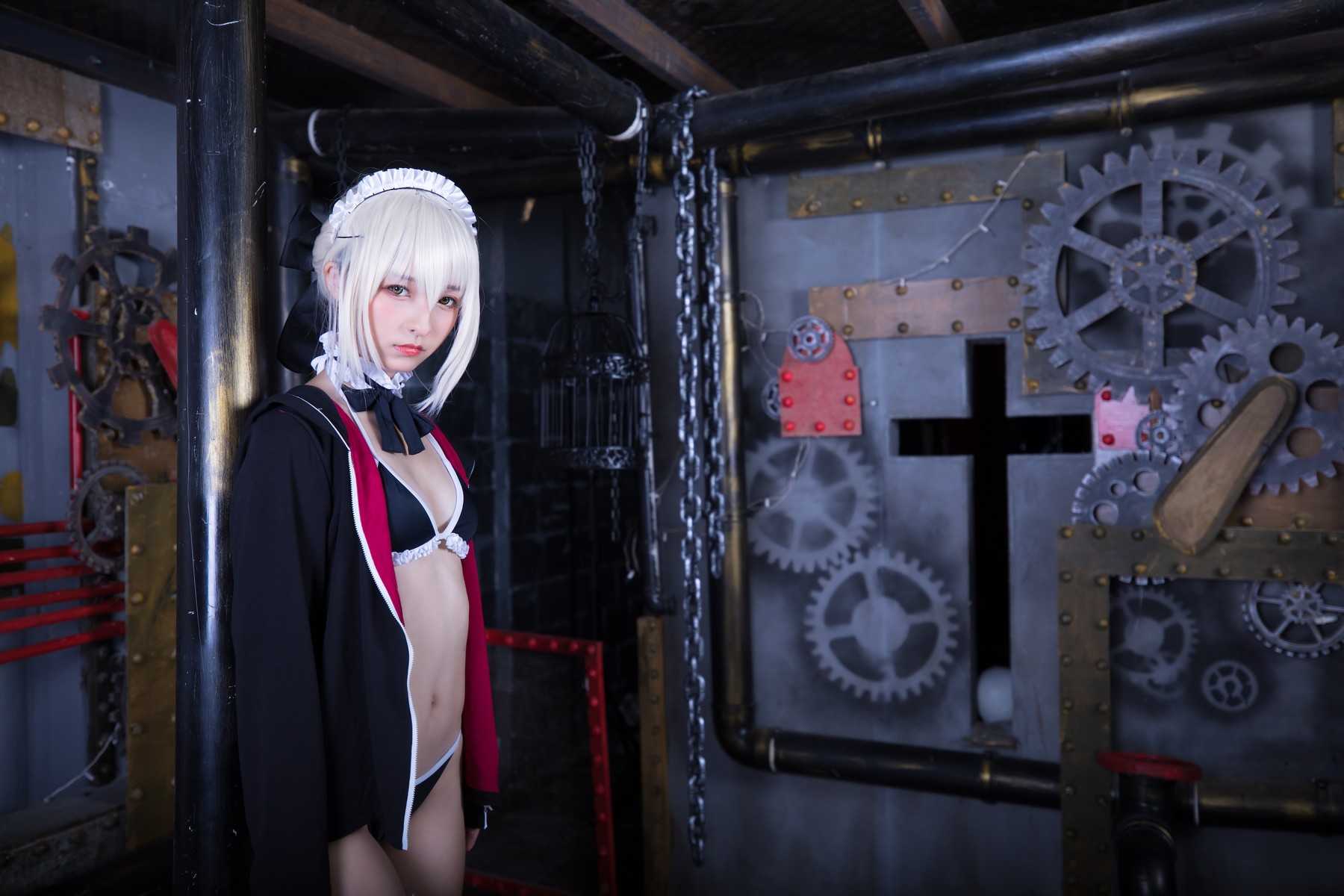 Cosplay 神楽坂真冬 绝对服从
