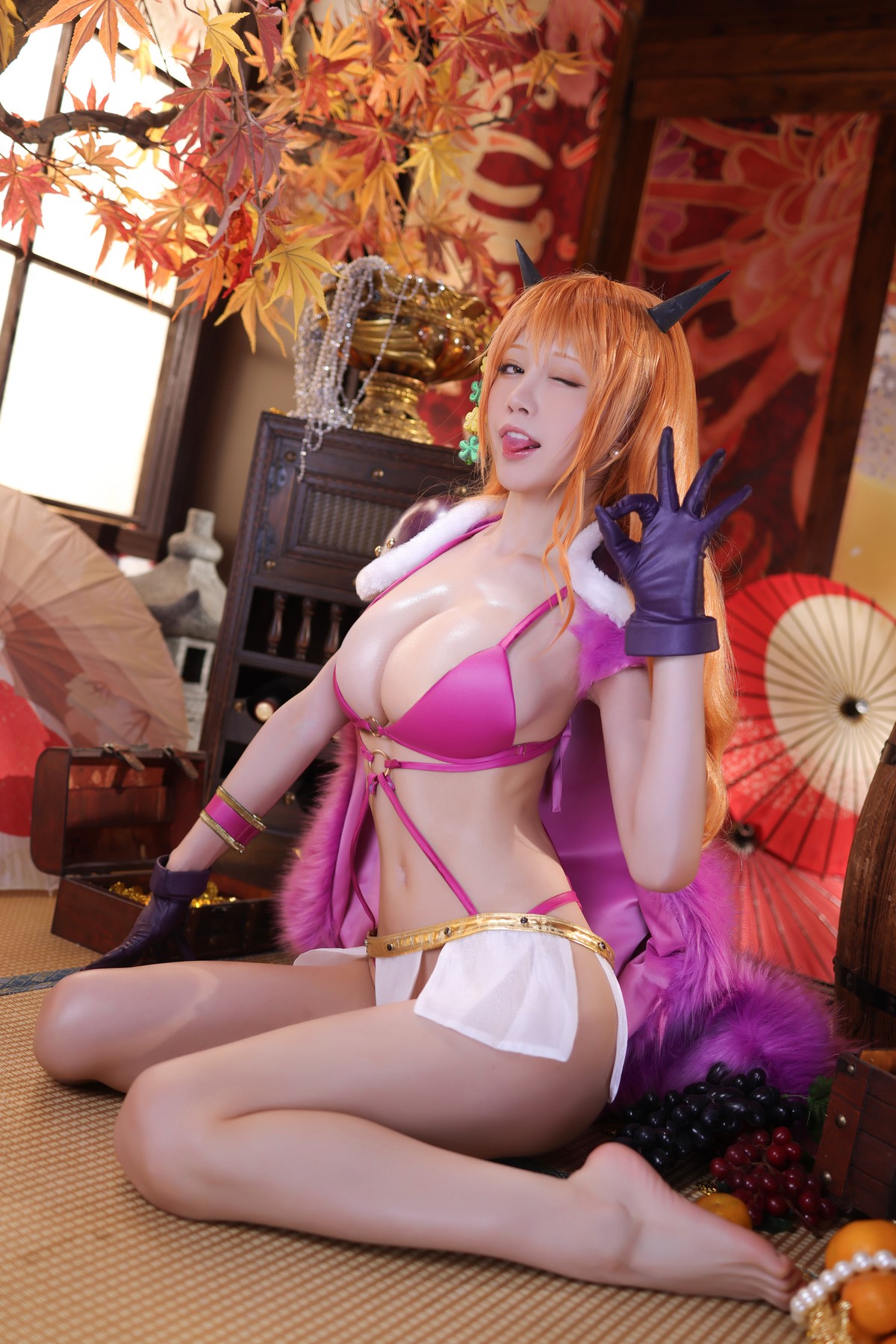 水淼aqua Cosplay 海贼王 娜美