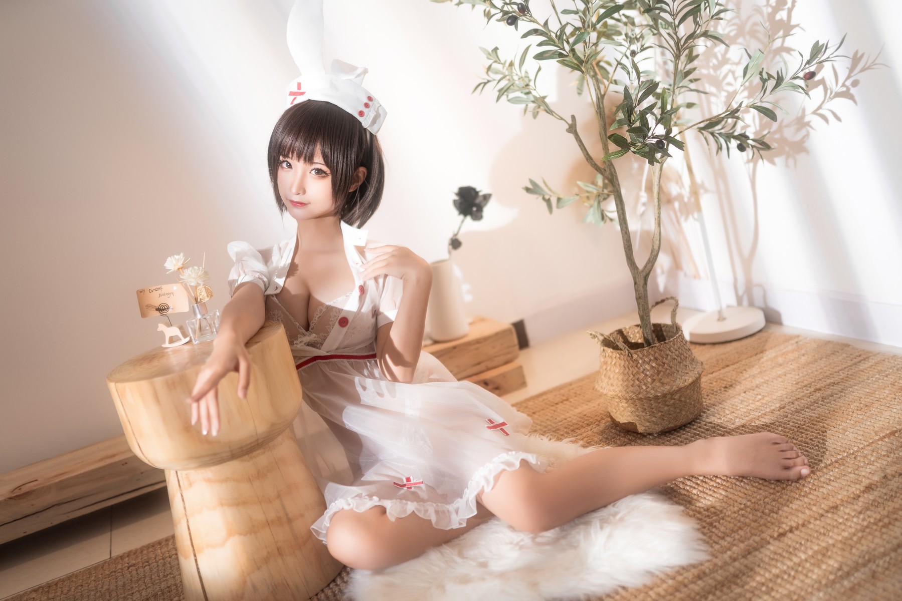 Cosplay 蠢沫沫 Chunmomo 透明护士