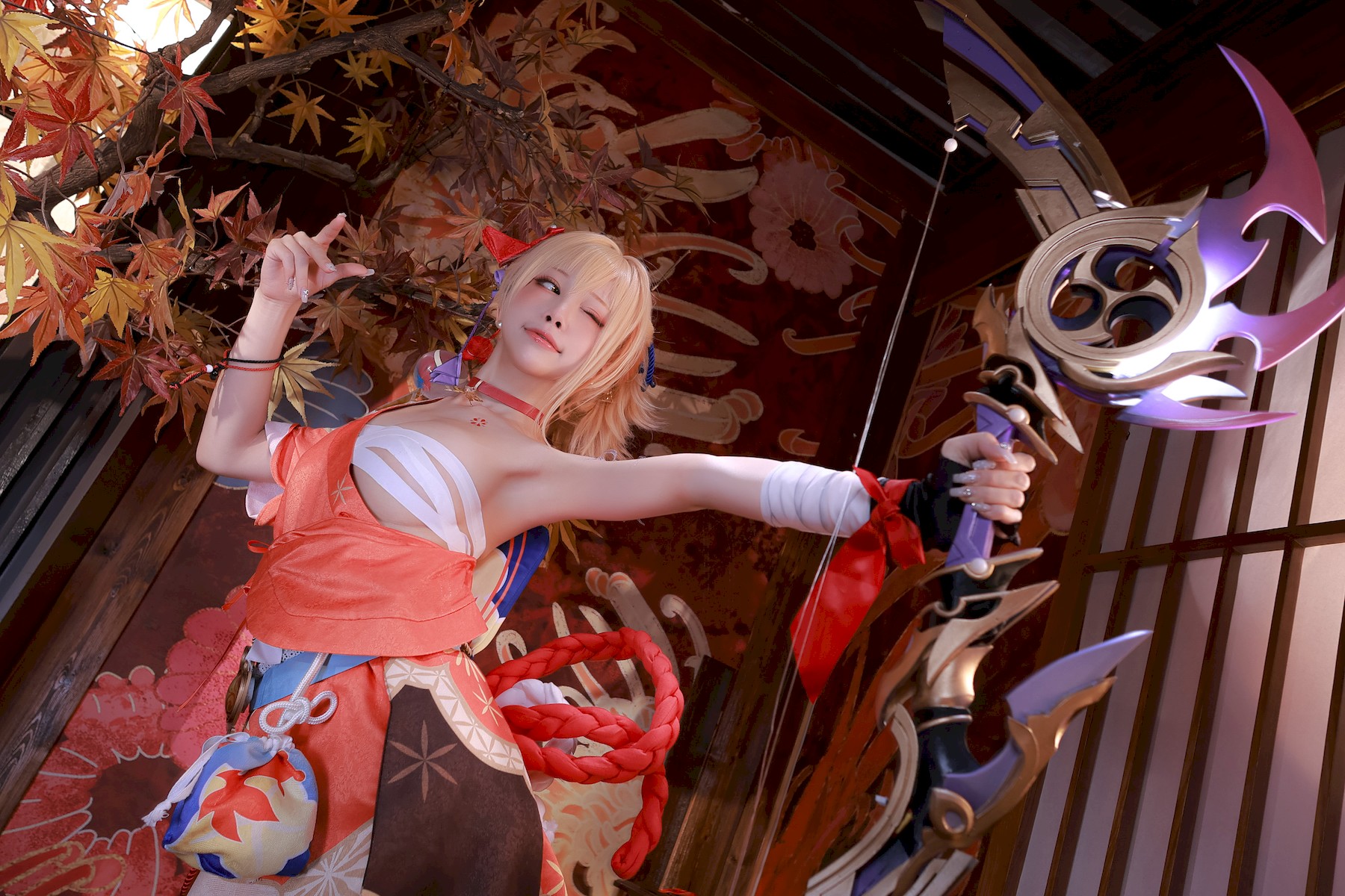 水淼aqua Cosplay 宵宫 Vol.01