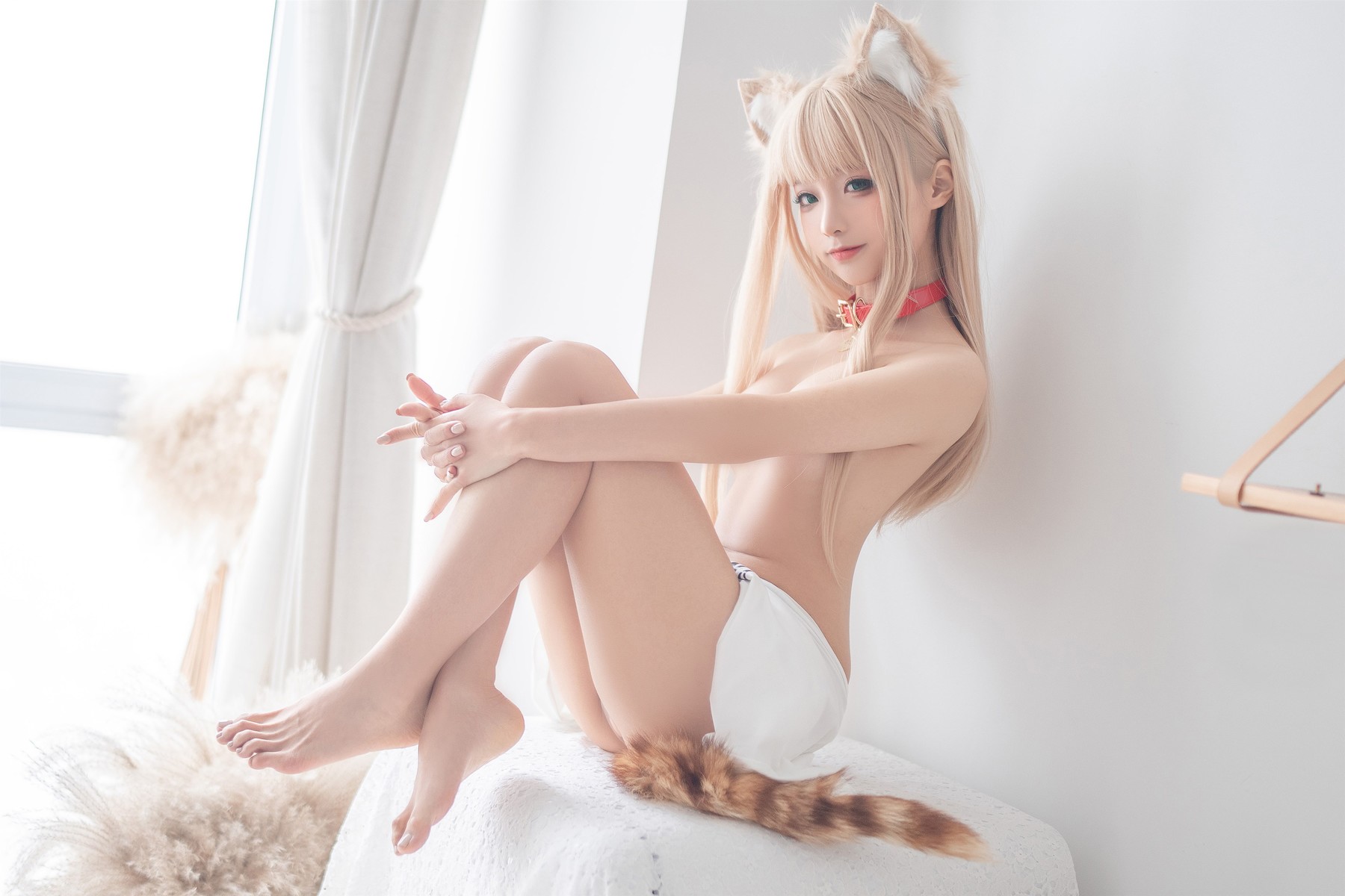 动漫博主蠢沫沫 Cosplay 黄豆粉