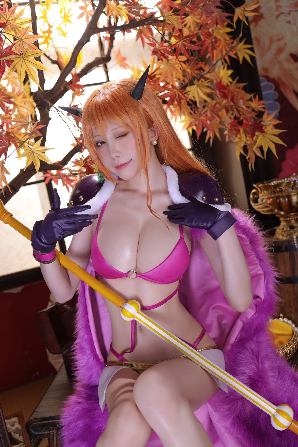 水淼aqua Cosplay 海贼王 娜美