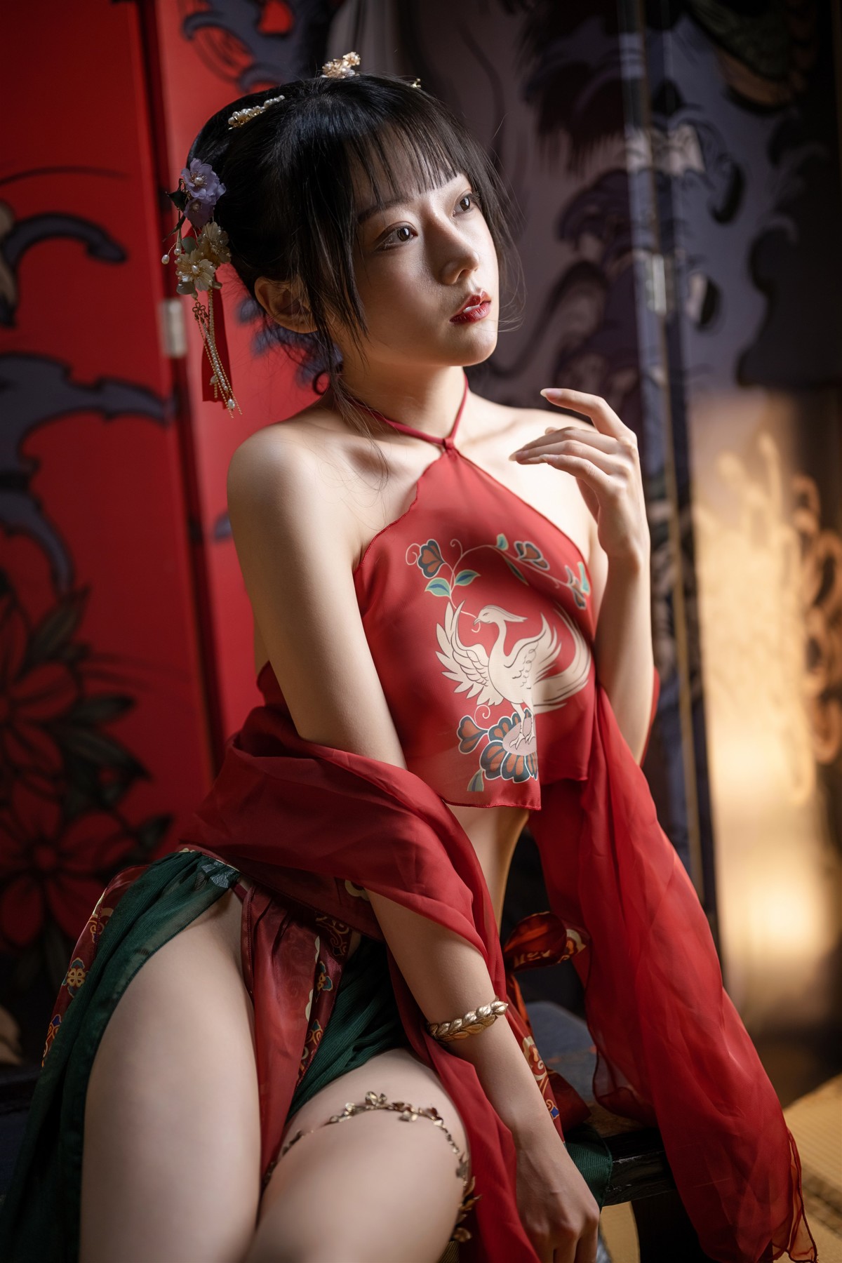 Cosplay 香草喵露露 春节贺图