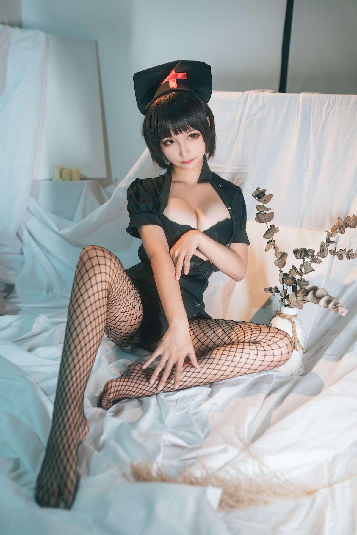 Cosplay 蠢沫沫 Chunmomo 护士 Dark Nurse