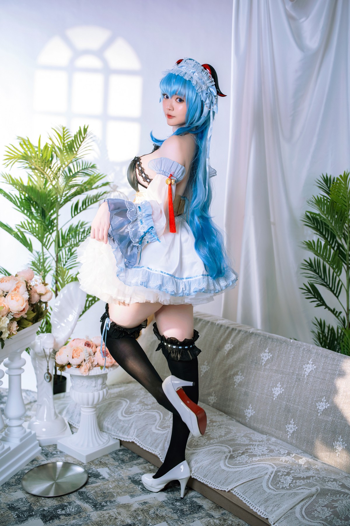 Cosplay Ying Tze 甘雨 Ganyu Maid