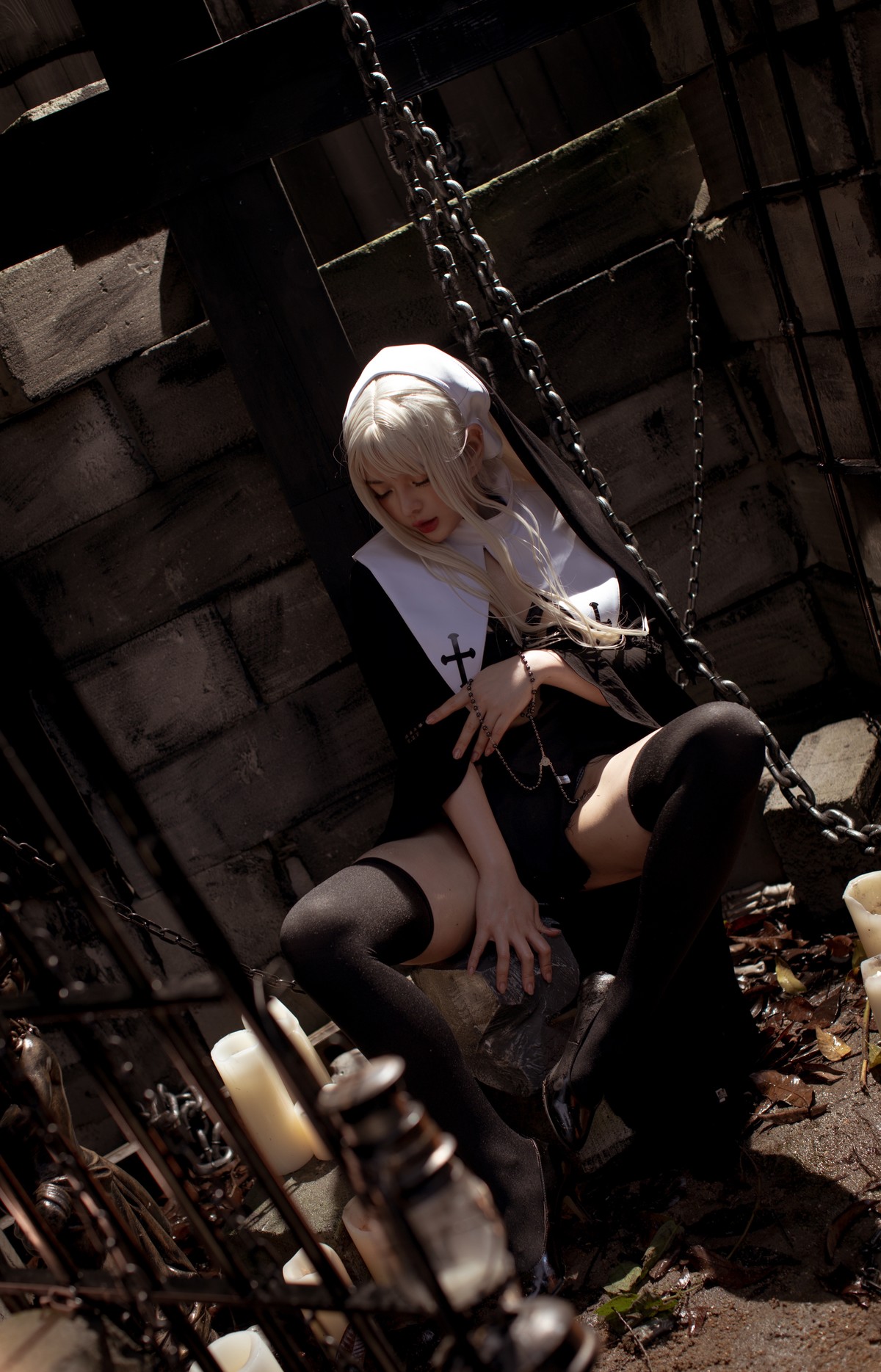 NinJA阿寨寨 Cosplay 赎罪修女