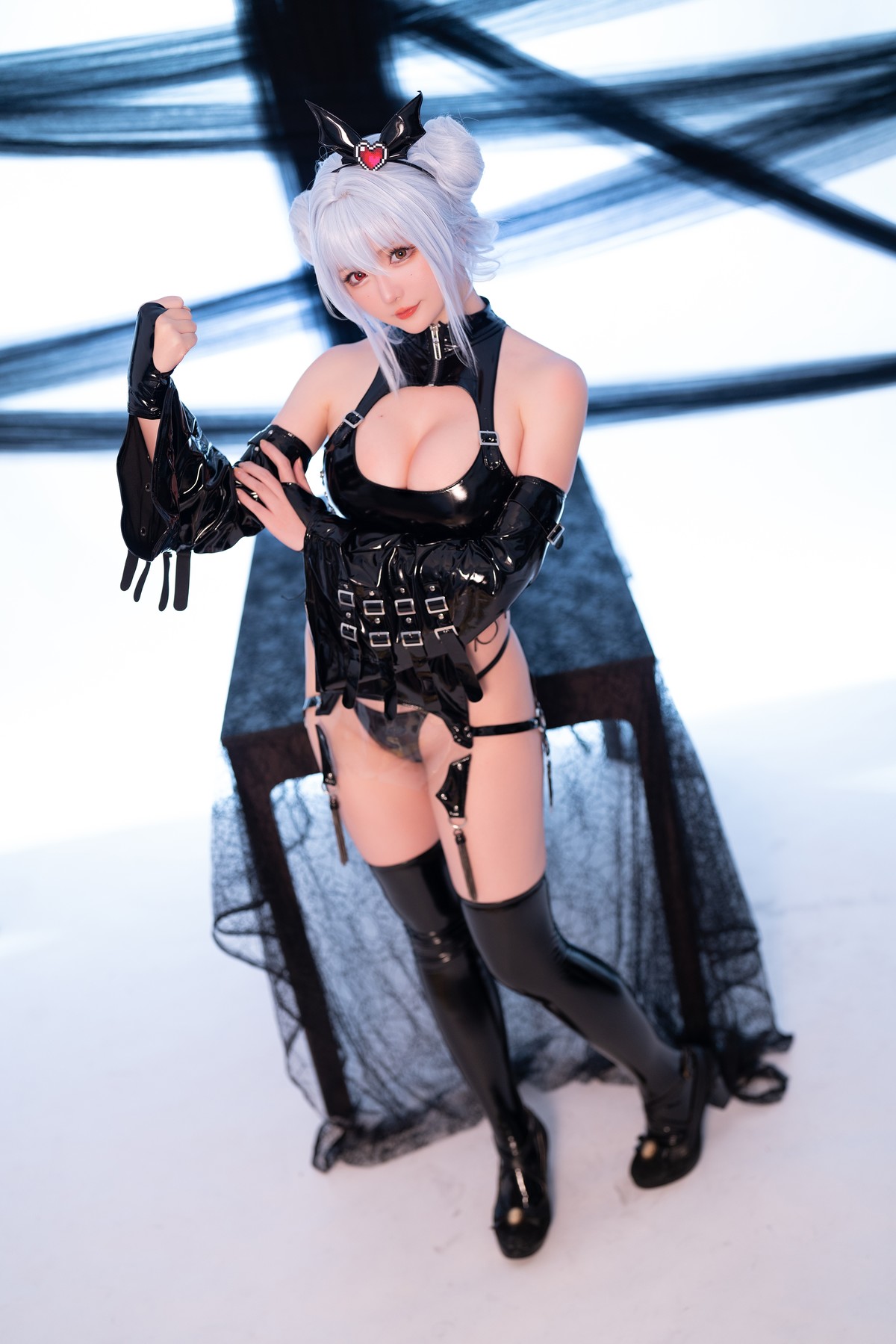 Cosplay 星之迟迟 水蓝小恶魔