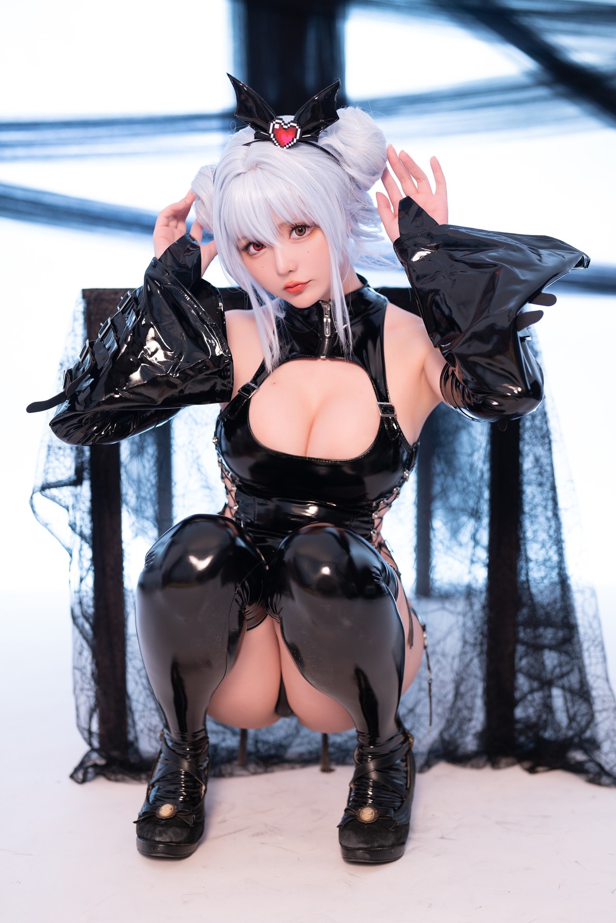 Cosplay 星之迟迟 水蓝小恶魔