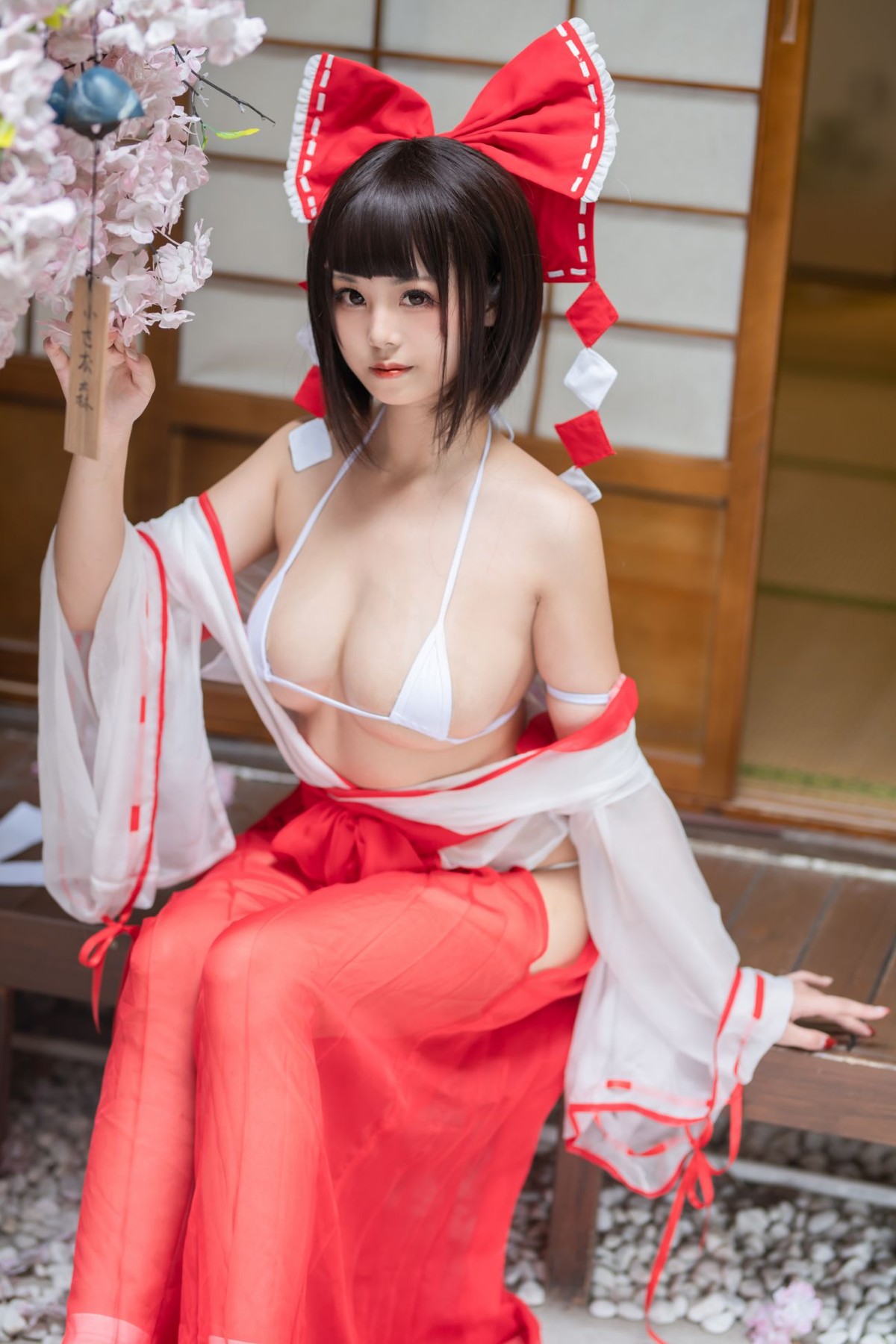 蜜汁貓裘 Cosplay 巫女 Miko Sister