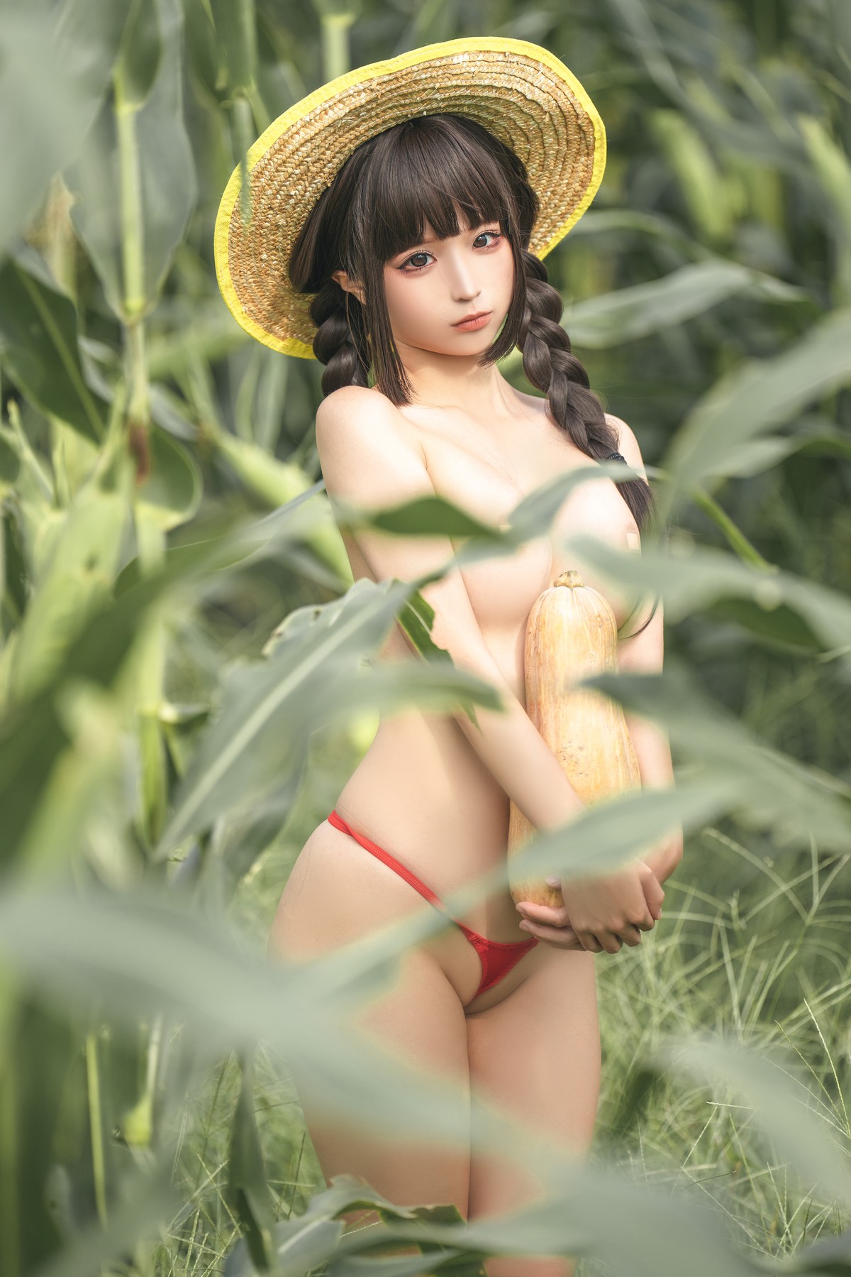 Cosplay 蠢沫沫 Chunmomo The Story of Cornfield