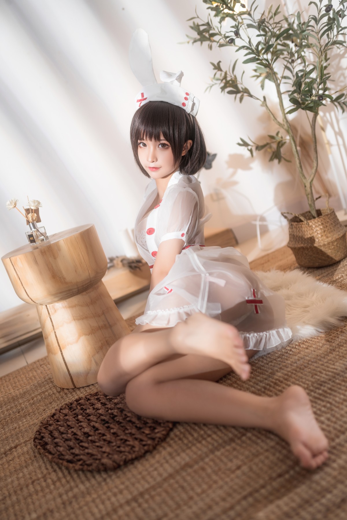 Cosplay 蠢沫沫 Chunmomo 透明护士