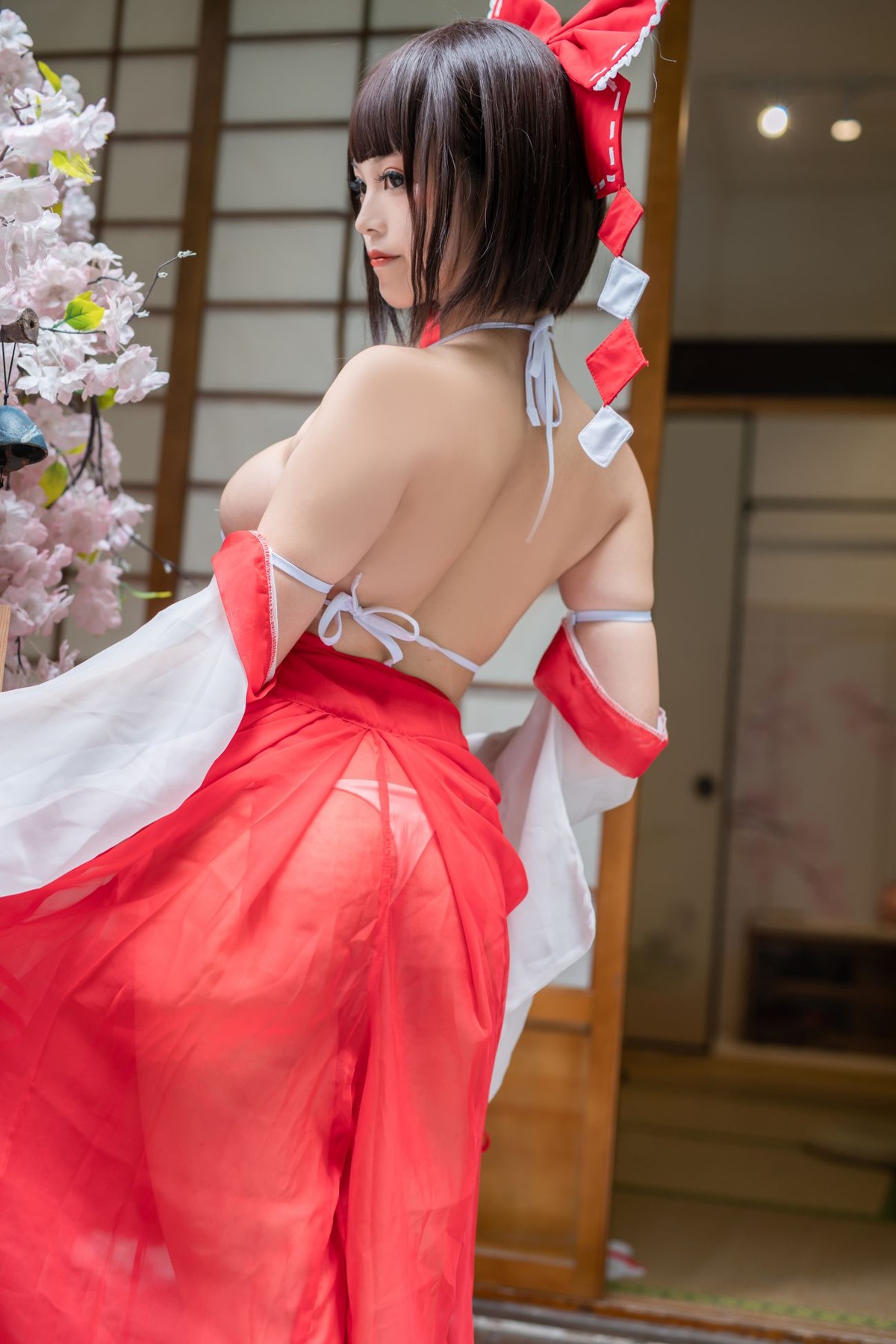 蜜汁貓裘 Cosplay 巫女 Miko Sister